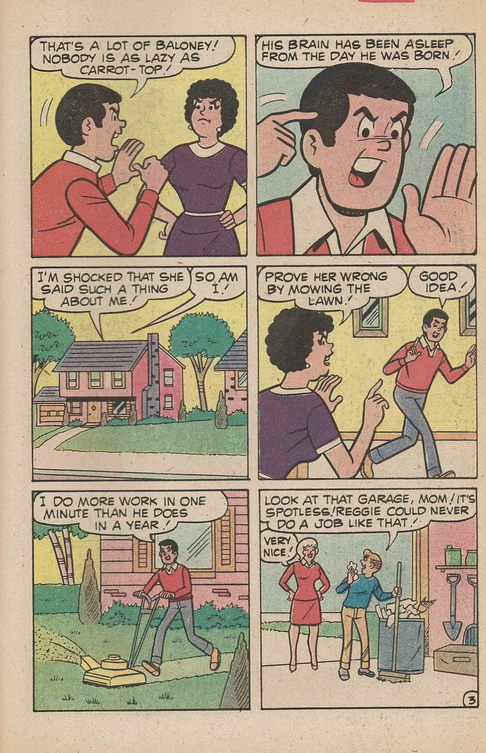 Read online Reggie and Me (1966) comic -  Issue #122 - 30