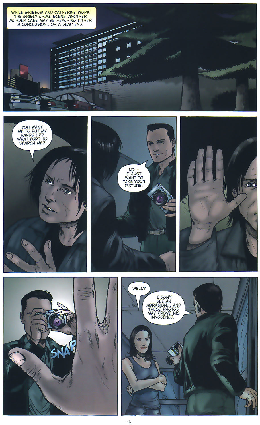 Read online CSI: Crime Scene Investigation comic -  Issue #4 - 18