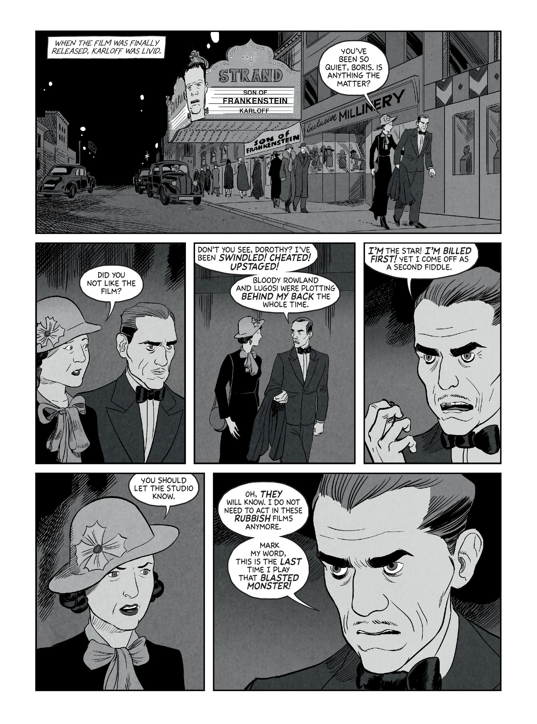 Read online Lugosi: The Rise & Fall of Hollywood's Dracula comic -  Issue # TPB (Part 2) - 9
