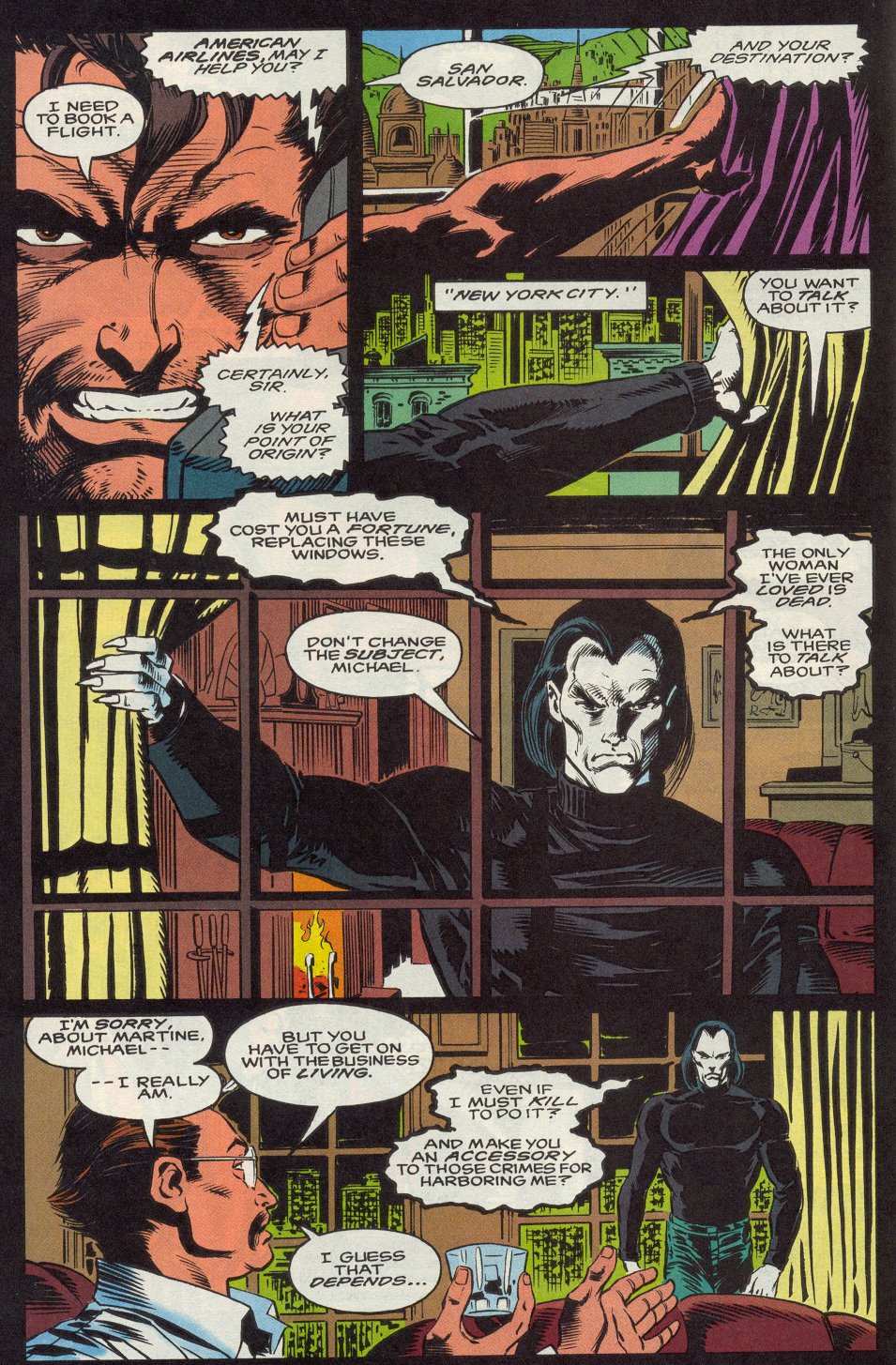 Read online Morbius: The Living Vampire (1992) comic -  Issue #2 - 8
