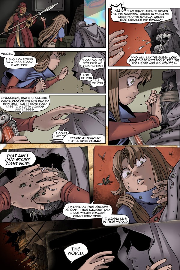 Read online Unsounded comic -  Issue #15 - 72