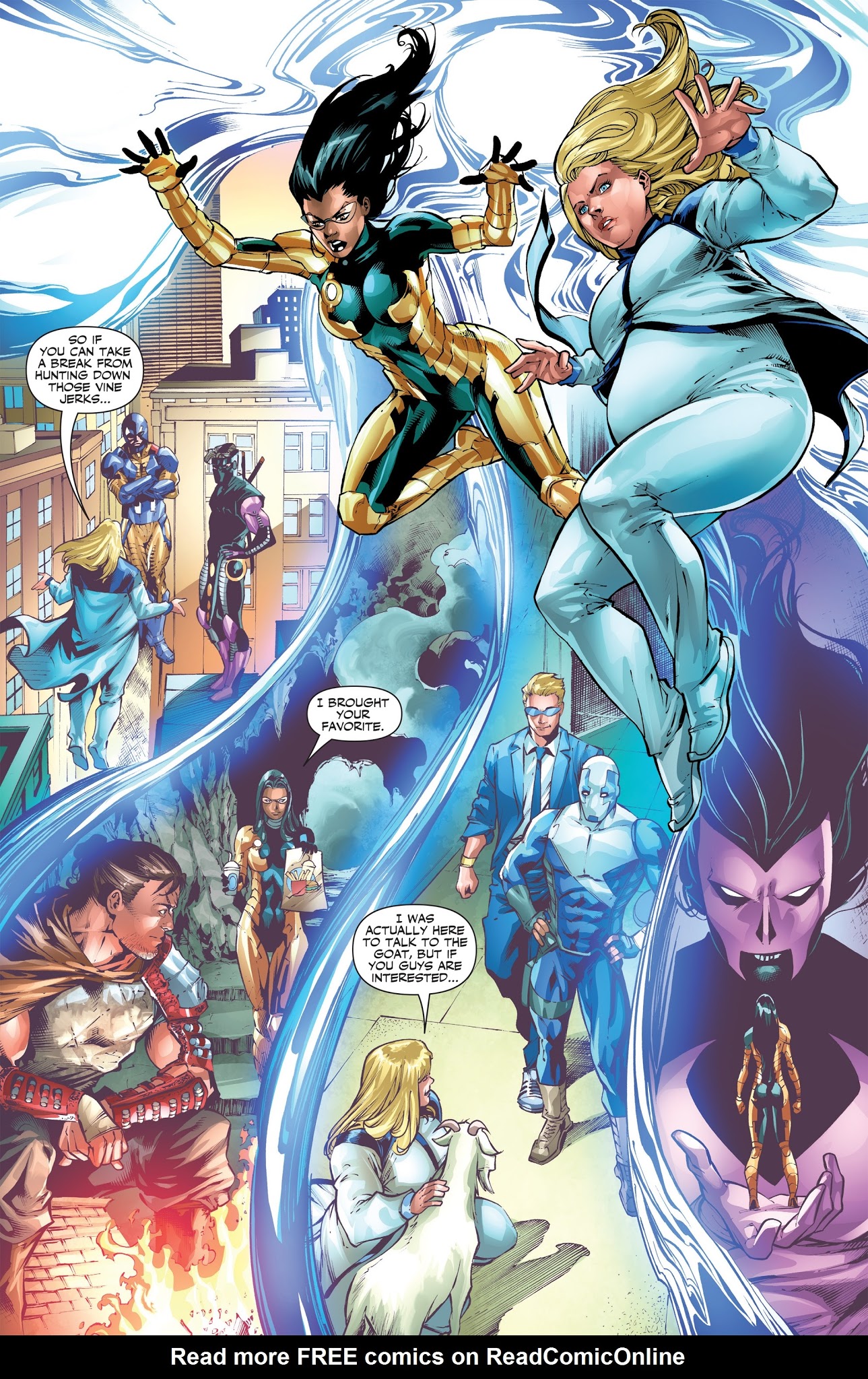 Read online Faith and the Future Force comic -  Issue #2 - 22
