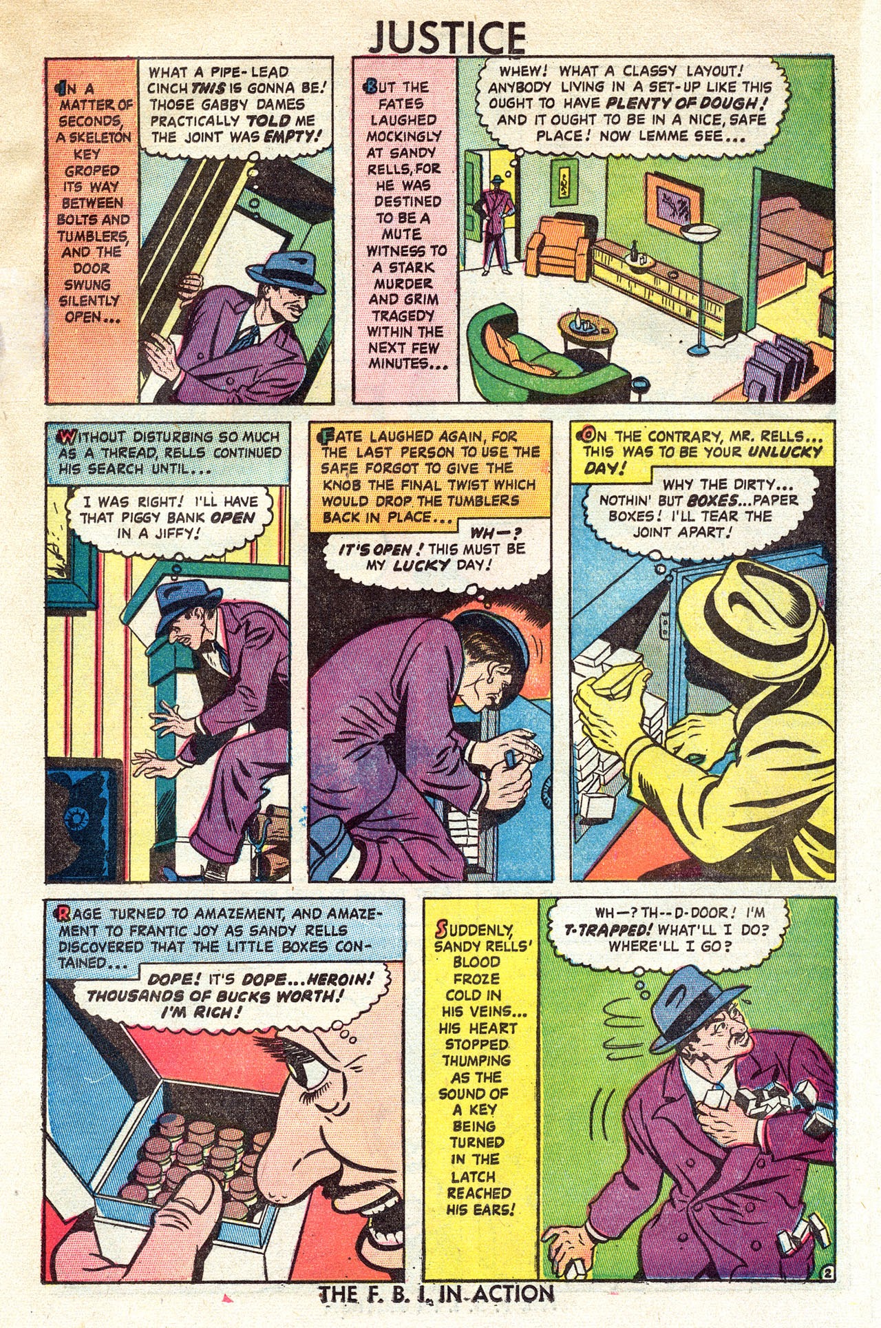 Read online Justice Comics (1947) comic -  Issue #4 - 25