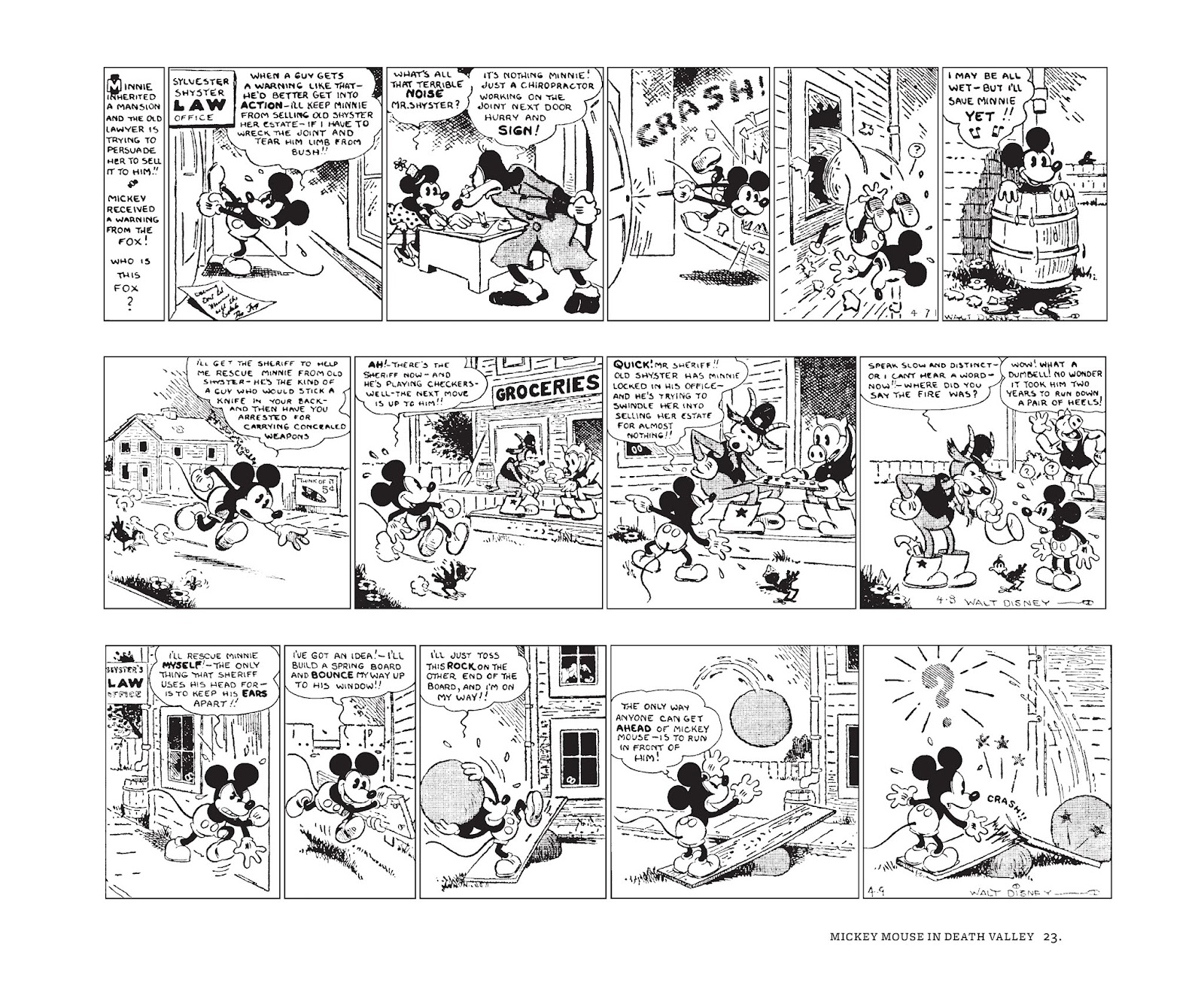 Walt Disney's Mickey Mouse by Floyd Gottfredson issue TPB 1 (Part 1) - Page 23