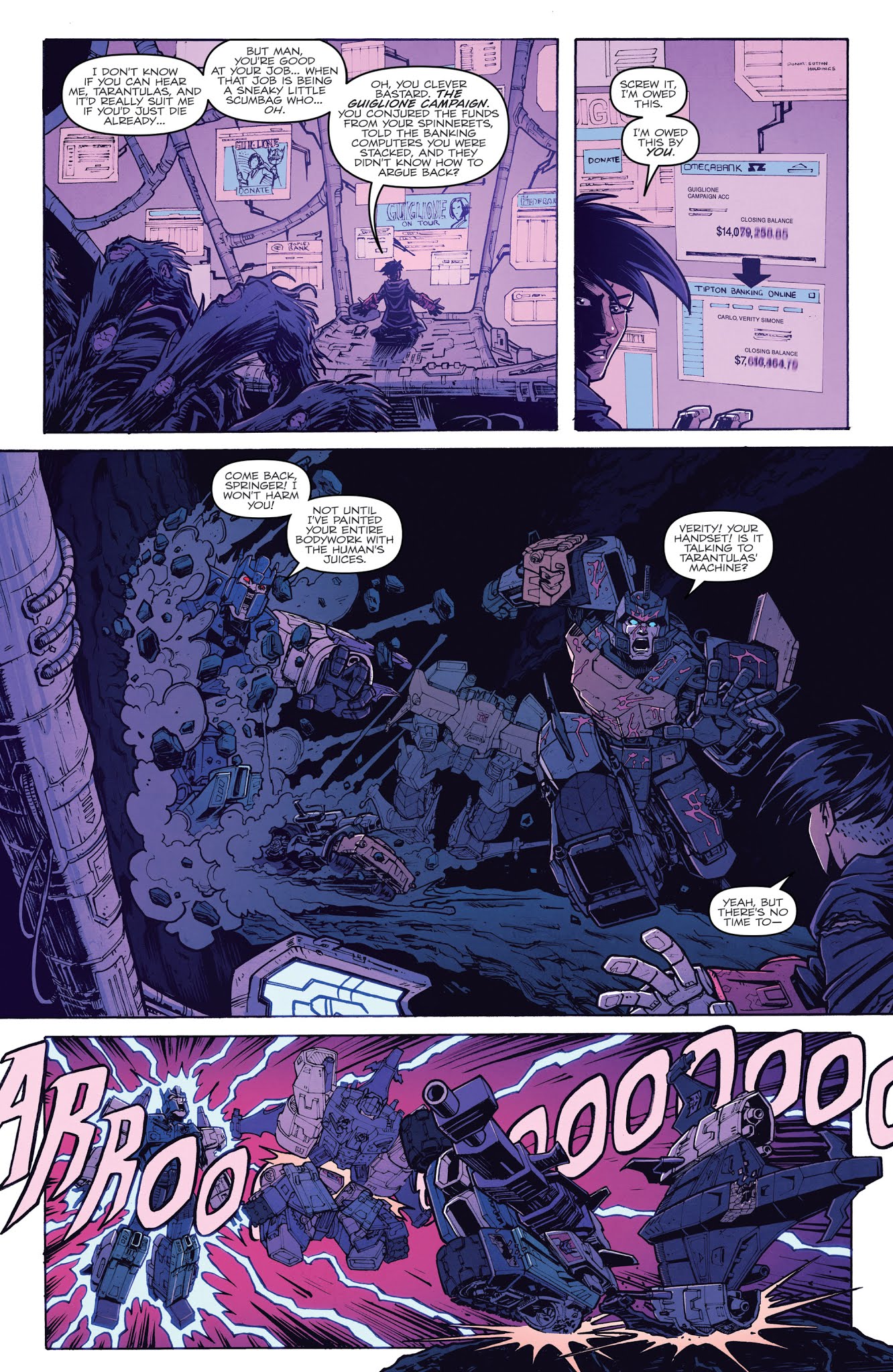 Read online Transformers: The Wreckers Saga comic -  Issue # TPB (Part 3) - 93