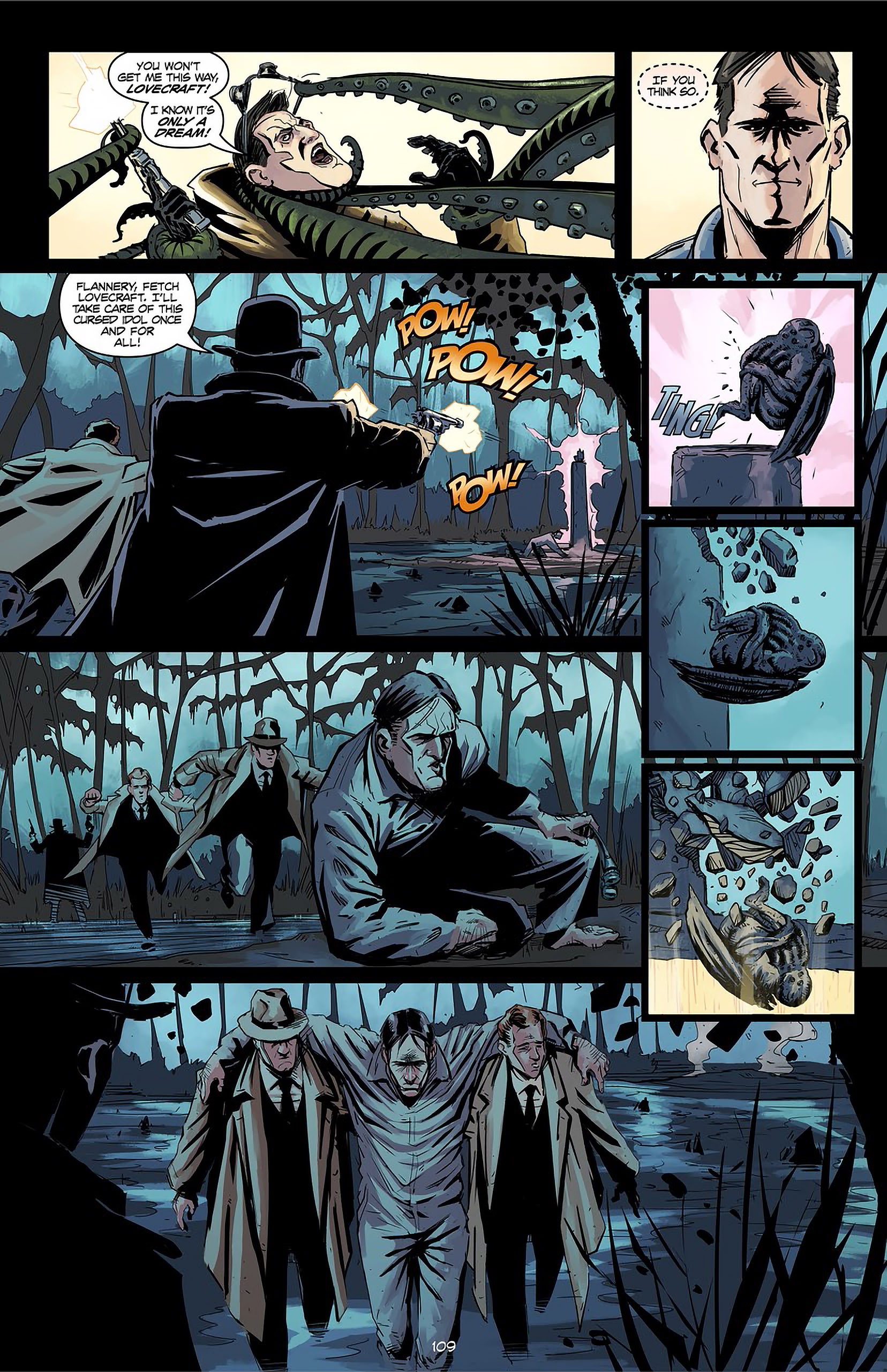 Read online Lovecraft P.I. - The Curious Case of ReAnimator comic -  Issue # TPB - 109
