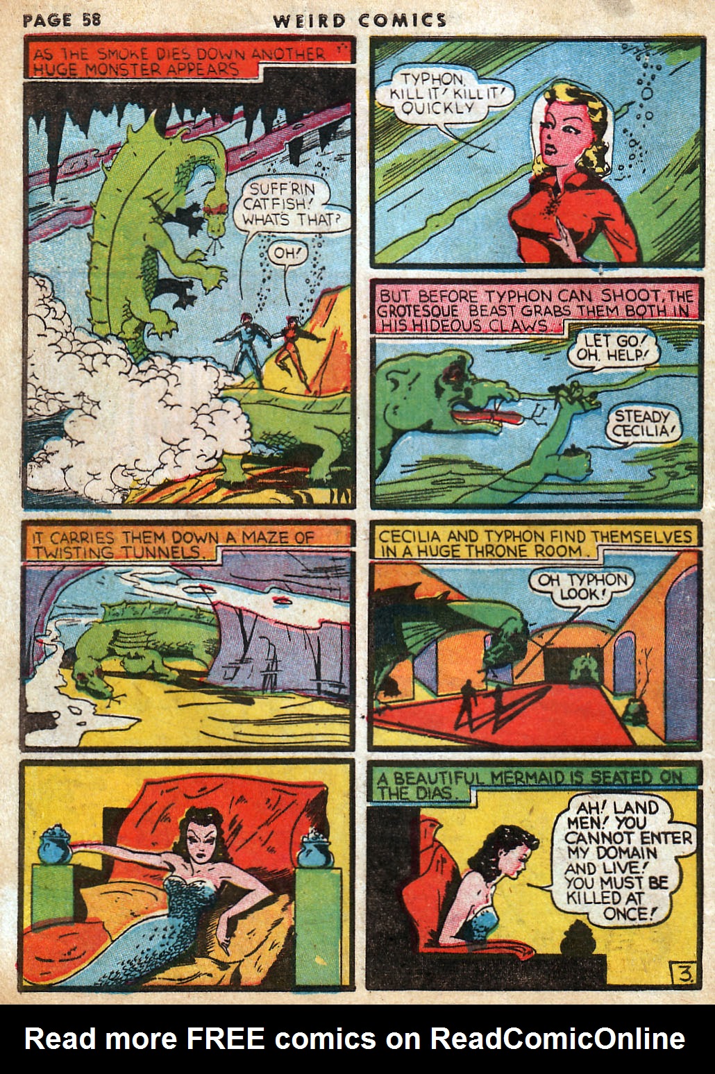 Read online Weird Comics comic -  Issue #3 - 60