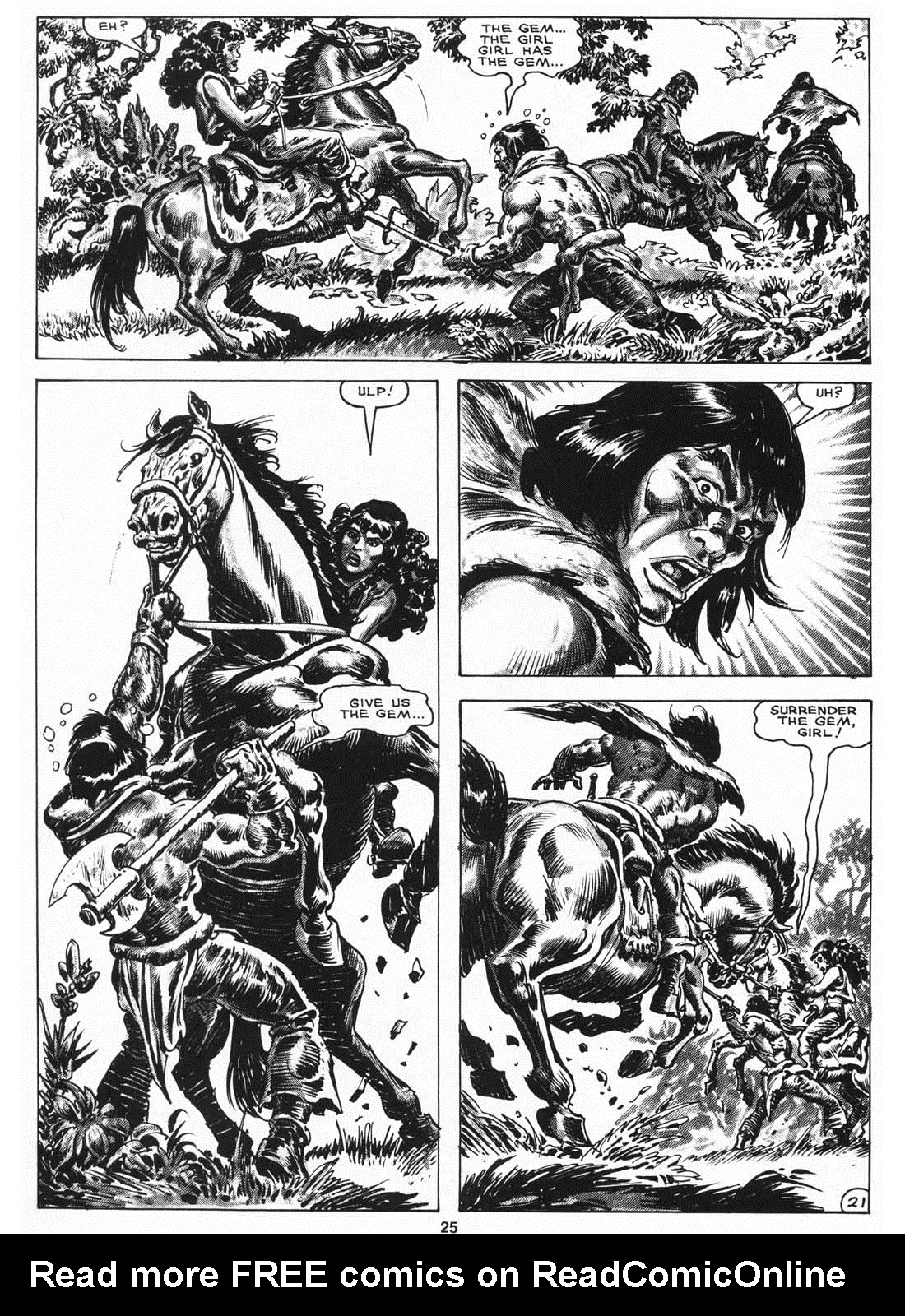 Read online The Savage Sword Of Conan comic -  Issue #158 - 27