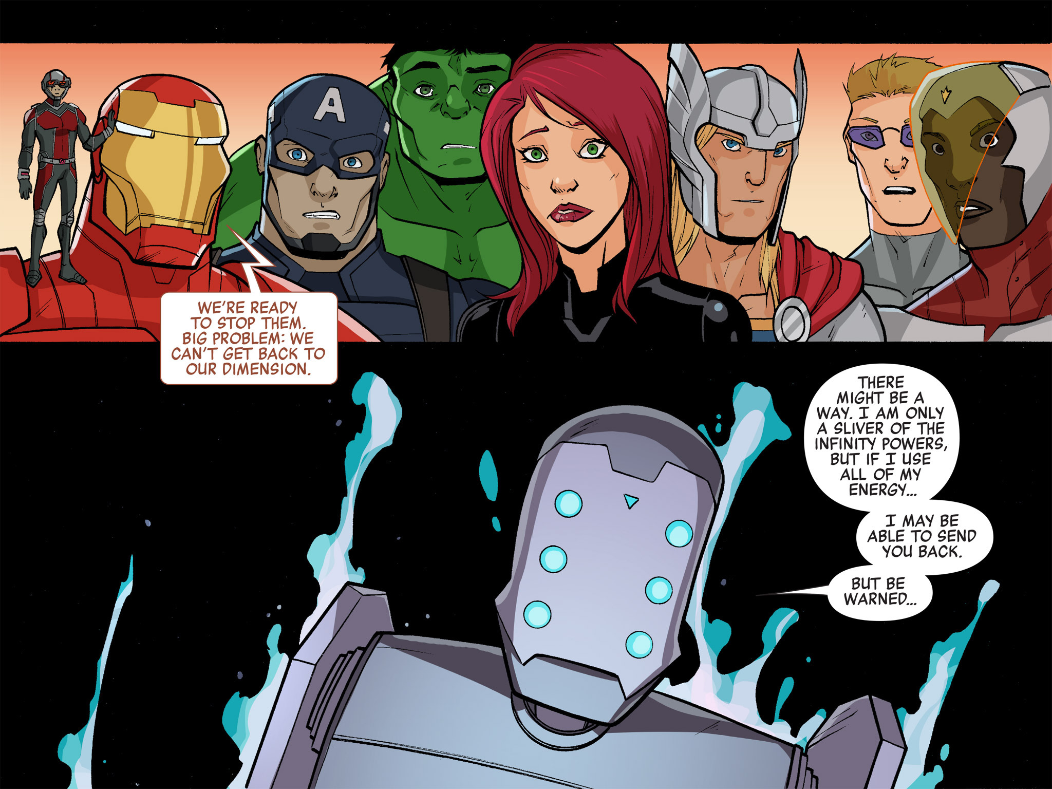 Read online Marvel Universe Avengers Infinite Comic comic -  Issue #4 - 34
