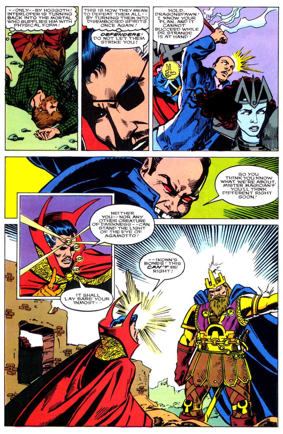 Read online Doctor Strange: Sorcerer Supreme comic -  Issue #4 - 7