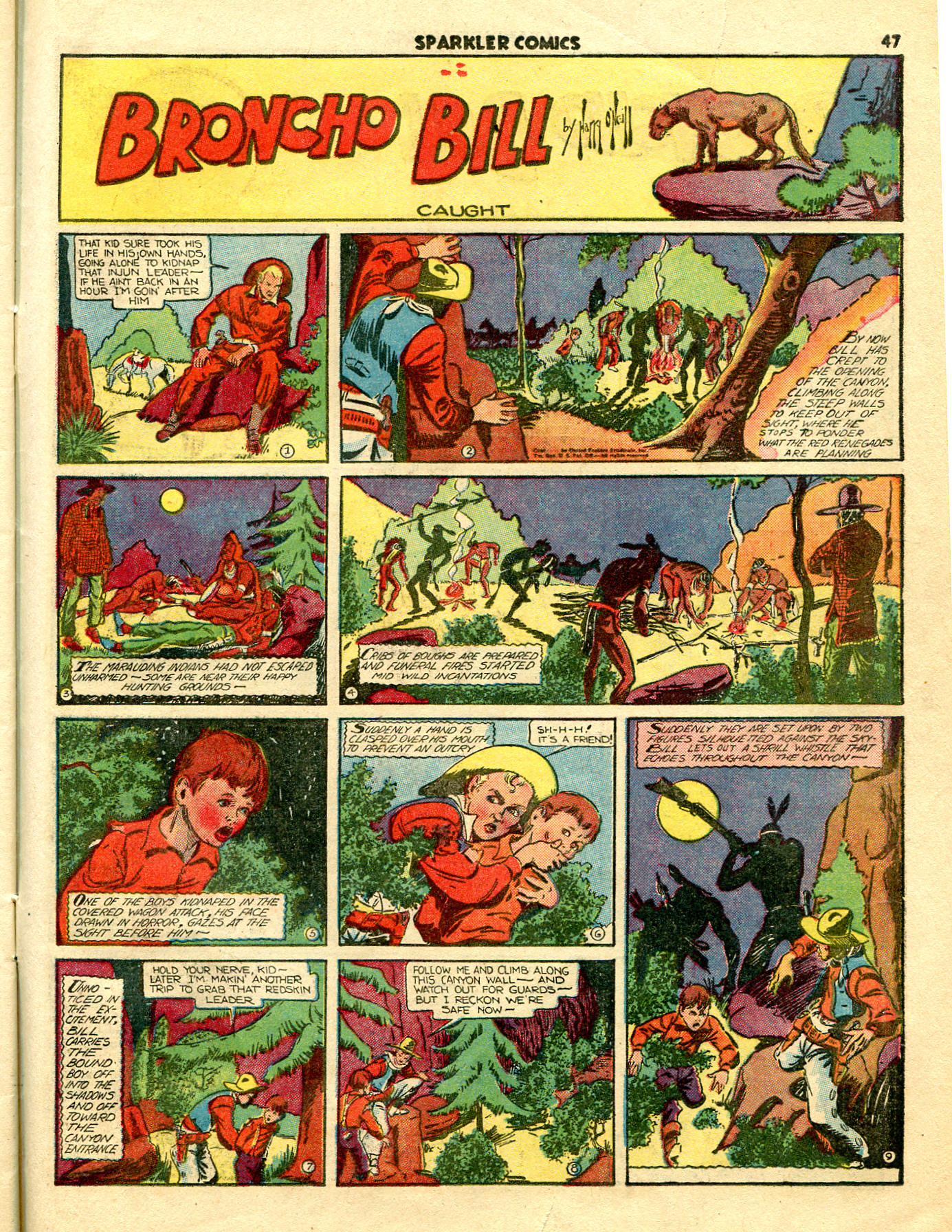 Read online Sparkler Comics comic -  Issue #5 - 48