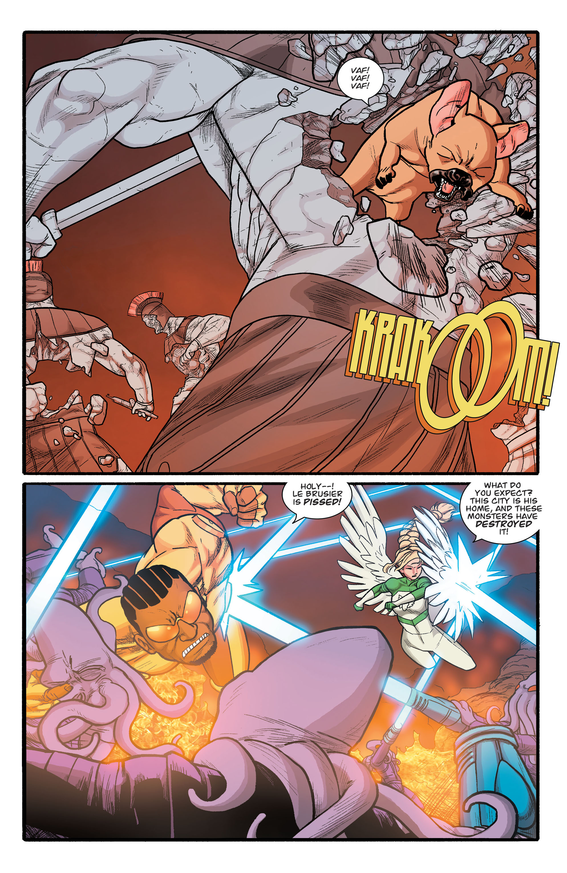 Read online Guarding the Globe (2010) comic -  Issue #6 - 6