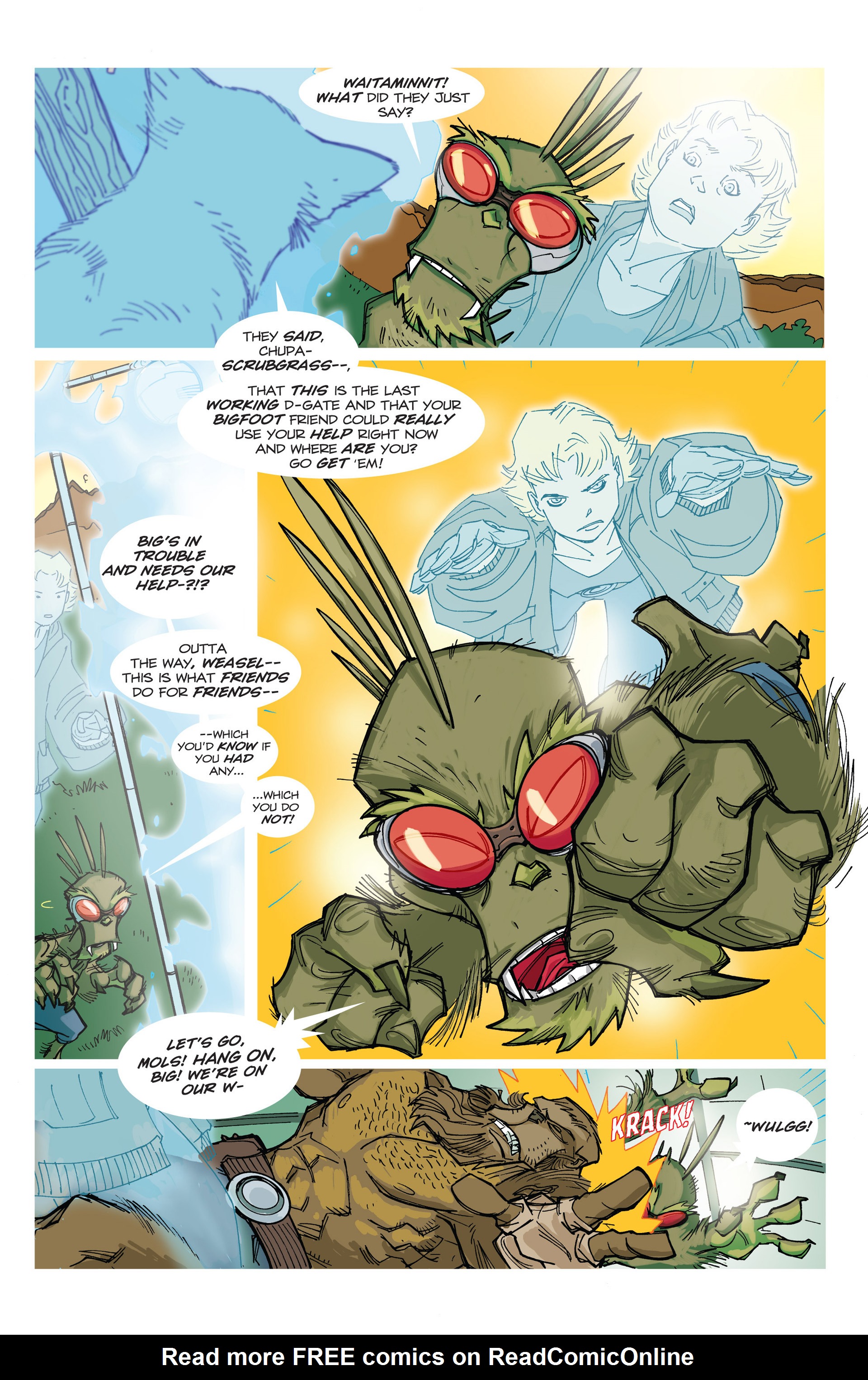 Read online The Perhapanauts: Danger Down Under! comic -  Issue #5 - 16