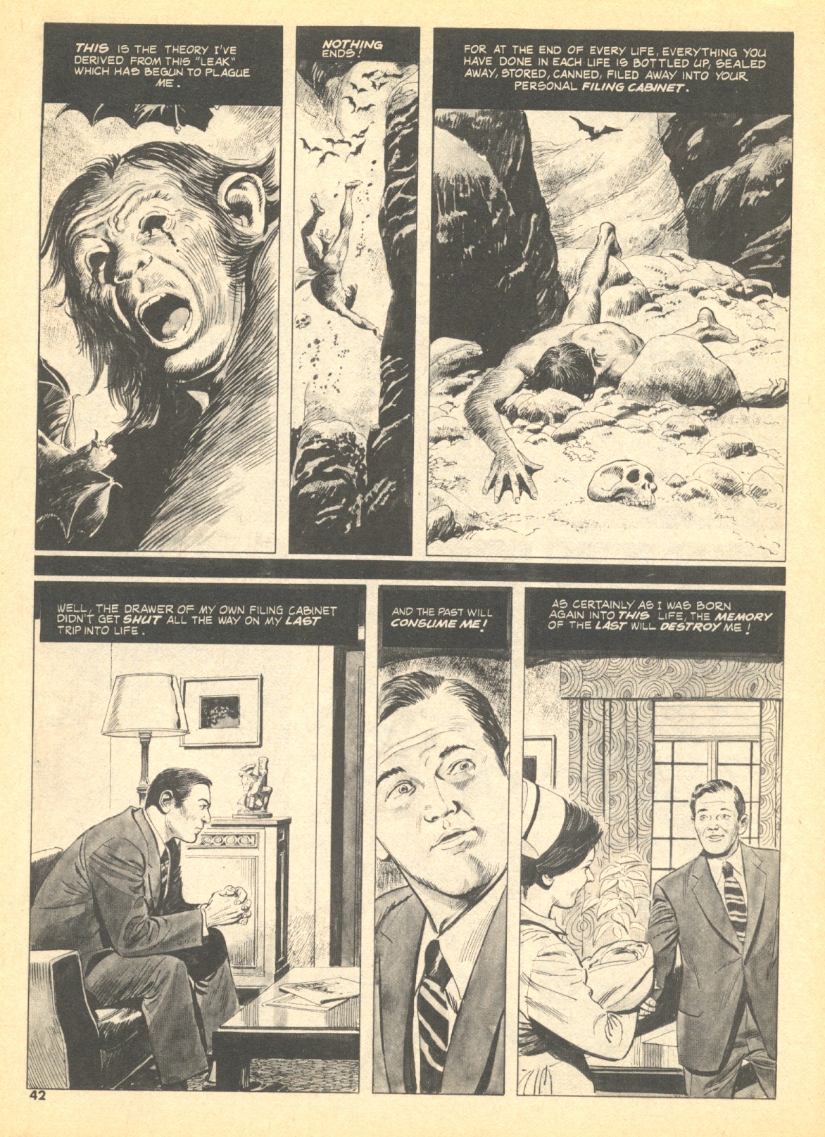 Read online Creepy (1964) comic -  Issue #78 - 42