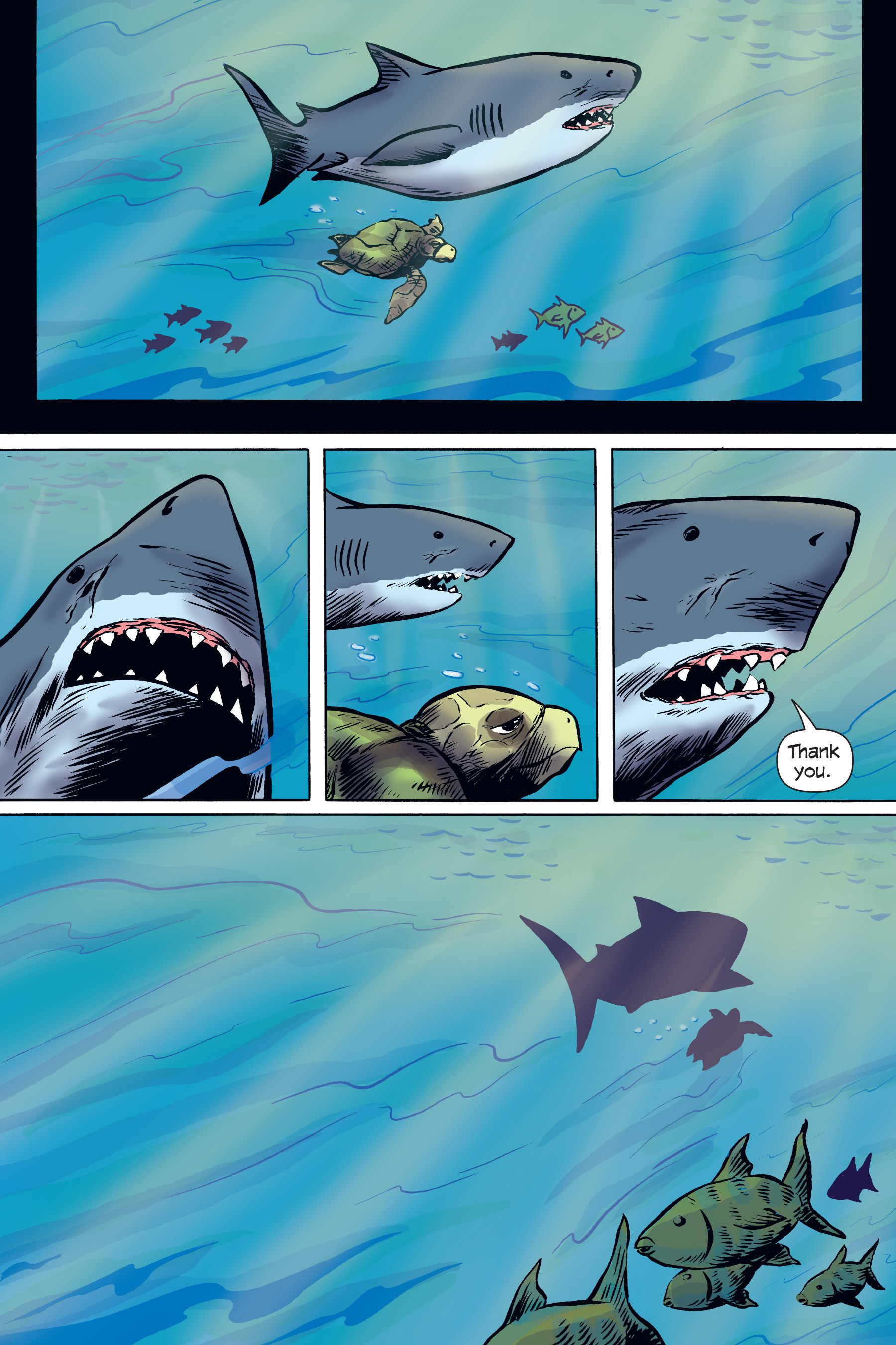 Read online Xoc: Journey of a Great White comic -  Issue # TPB - 91