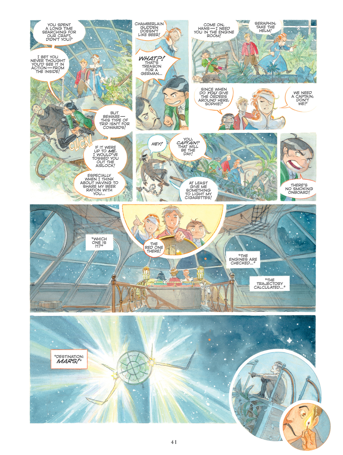 Read online Castle In the Stars: The Space Race of 1869 comic -  Issue #Castle In the Stars TPB The Knights of Mars - 44