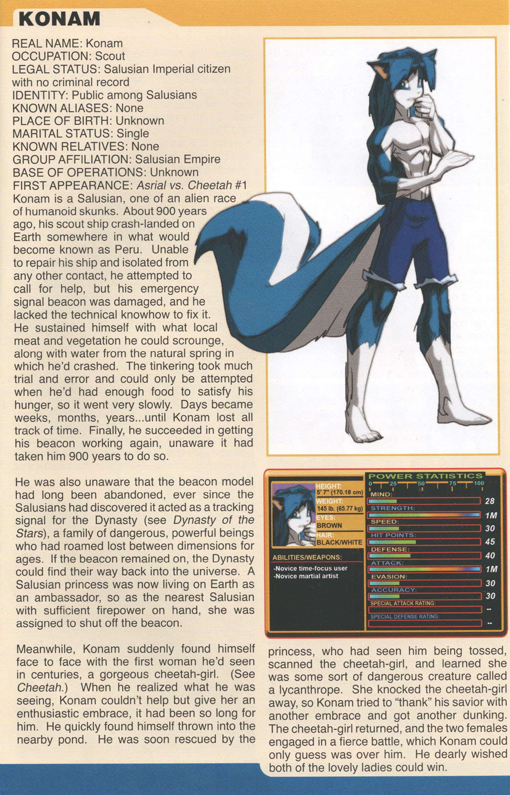 Read online Gold Digger Sourcebook: The Official Handbook of the GD Universe comic -  Issue #17 - 25