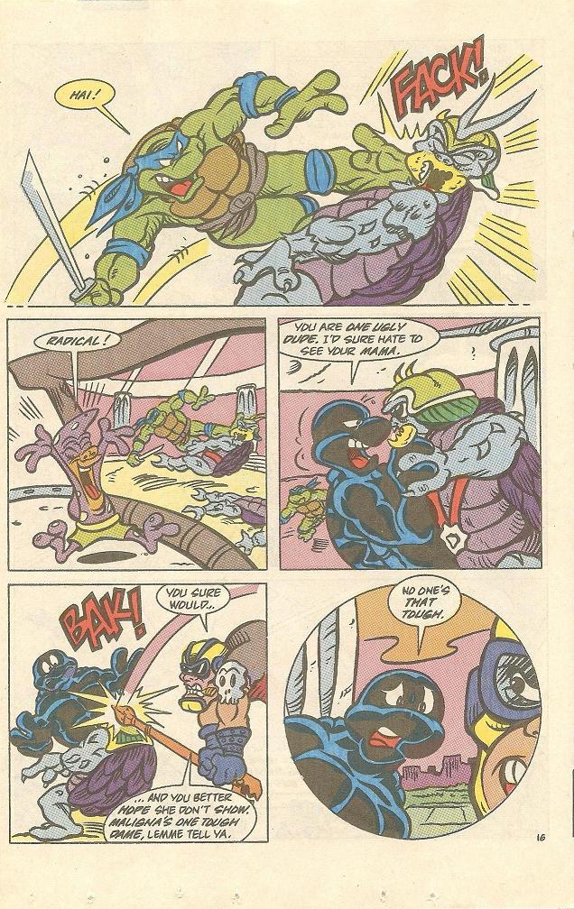 Read online Teenage Mutant Ninja Turtles Adventures (1989) comic -  Issue #13 - 17