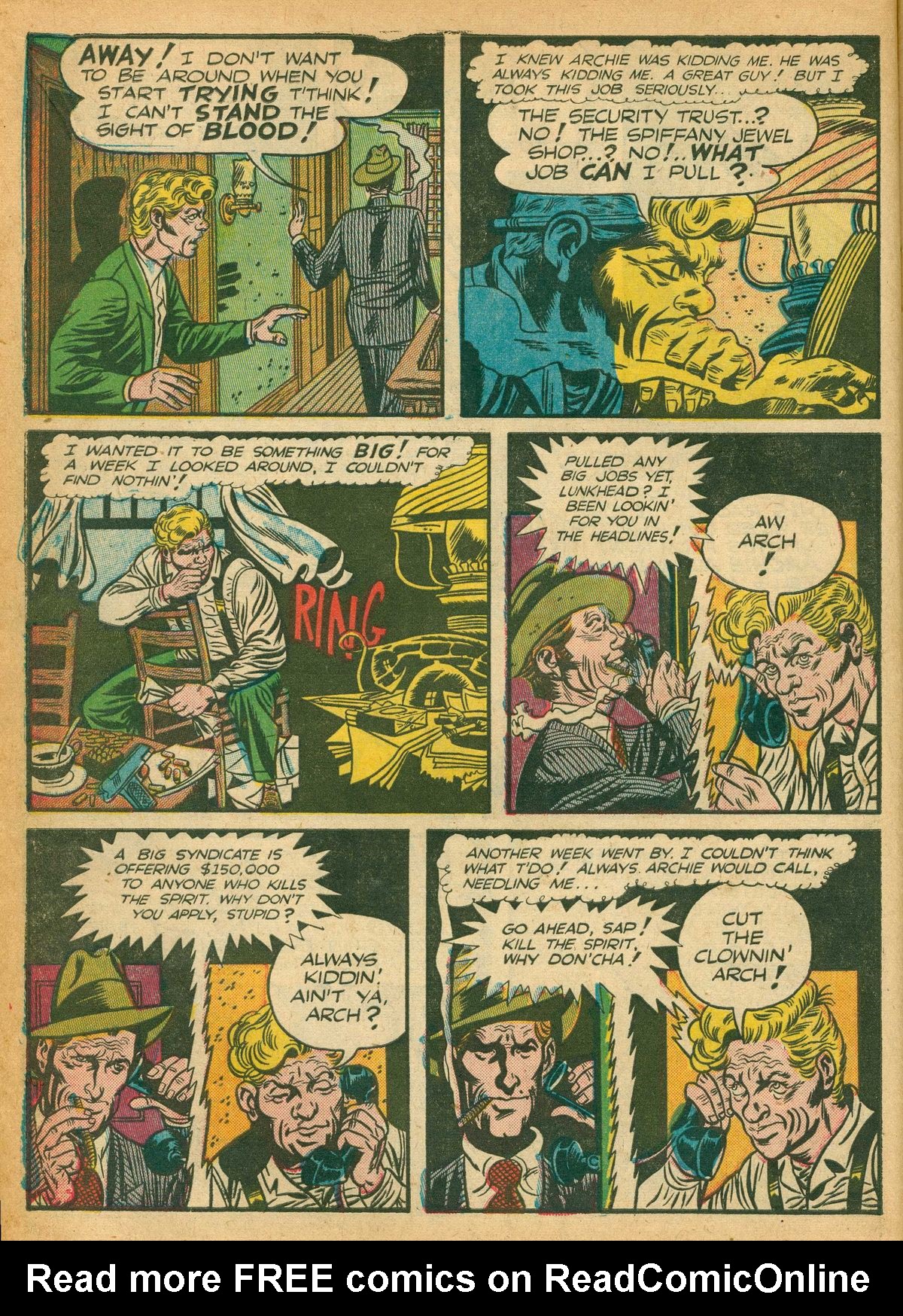 Read online The Spirit (1952) comic -  Issue #3 - 6