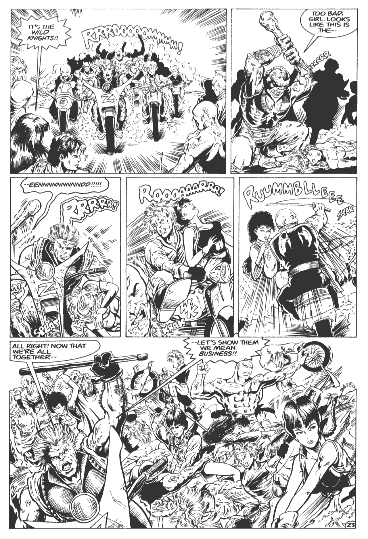 Read online Ex-Mutants (1986) comic -  Issue #2 - 25