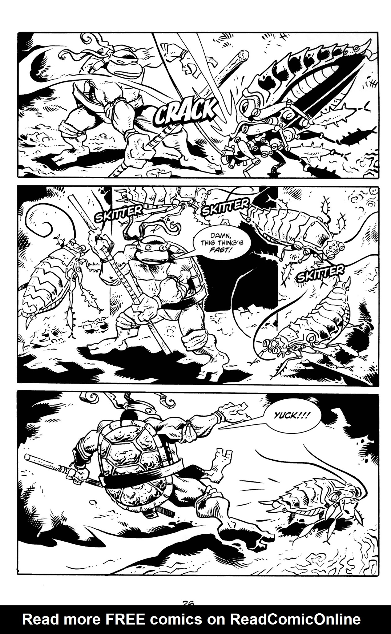 Read online Donatello The Brain Thief comic -  Issue #1 - 29