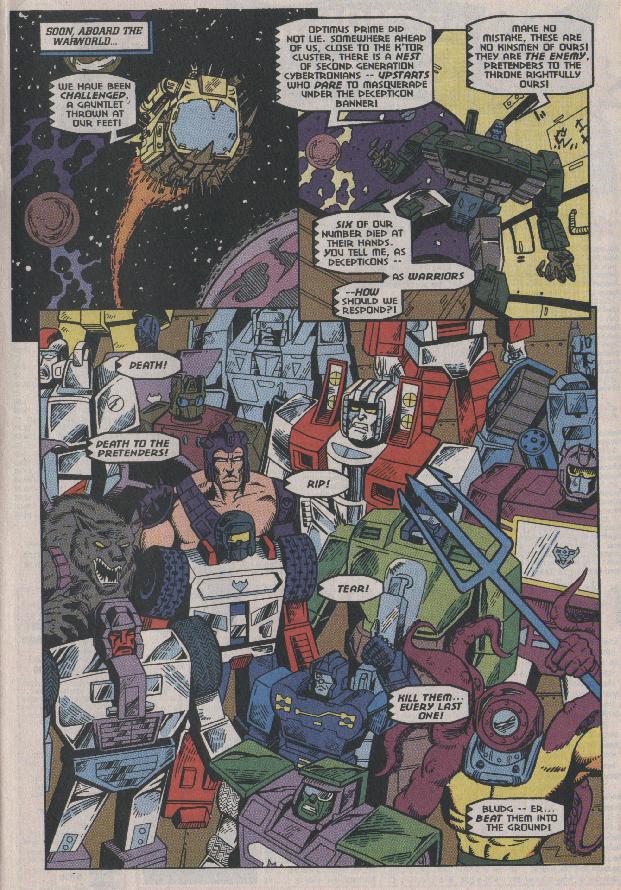 Read online Transformers: Generation 2 comic -  Issue #7 - 9