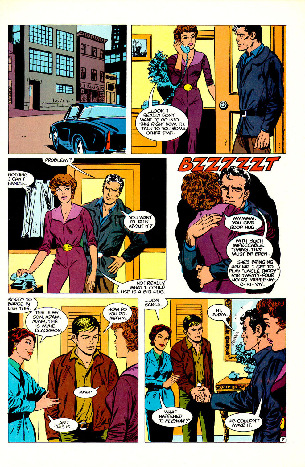 Read online Jon Sable, Freelance comic -  Issue #51 - 9