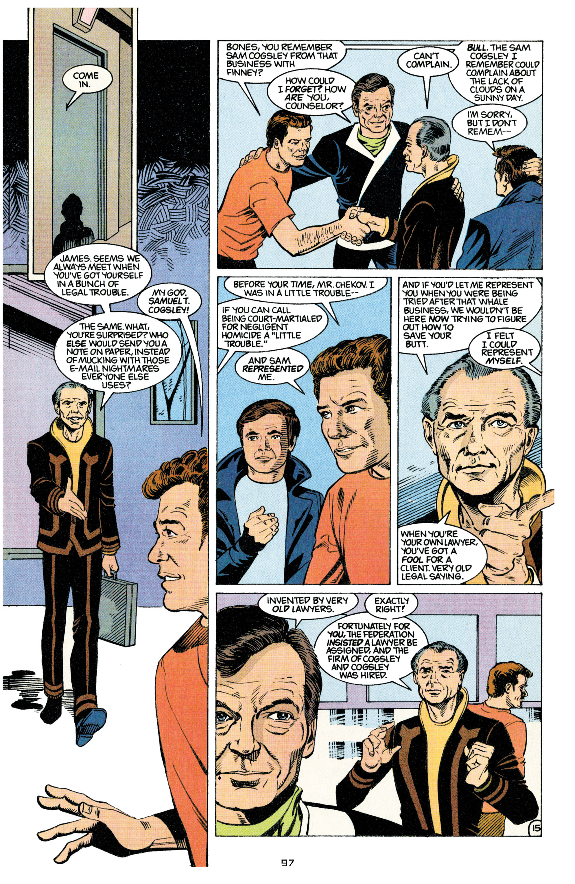 Read online Star Trek Archives comic -  Issue # TPB 5 - 92