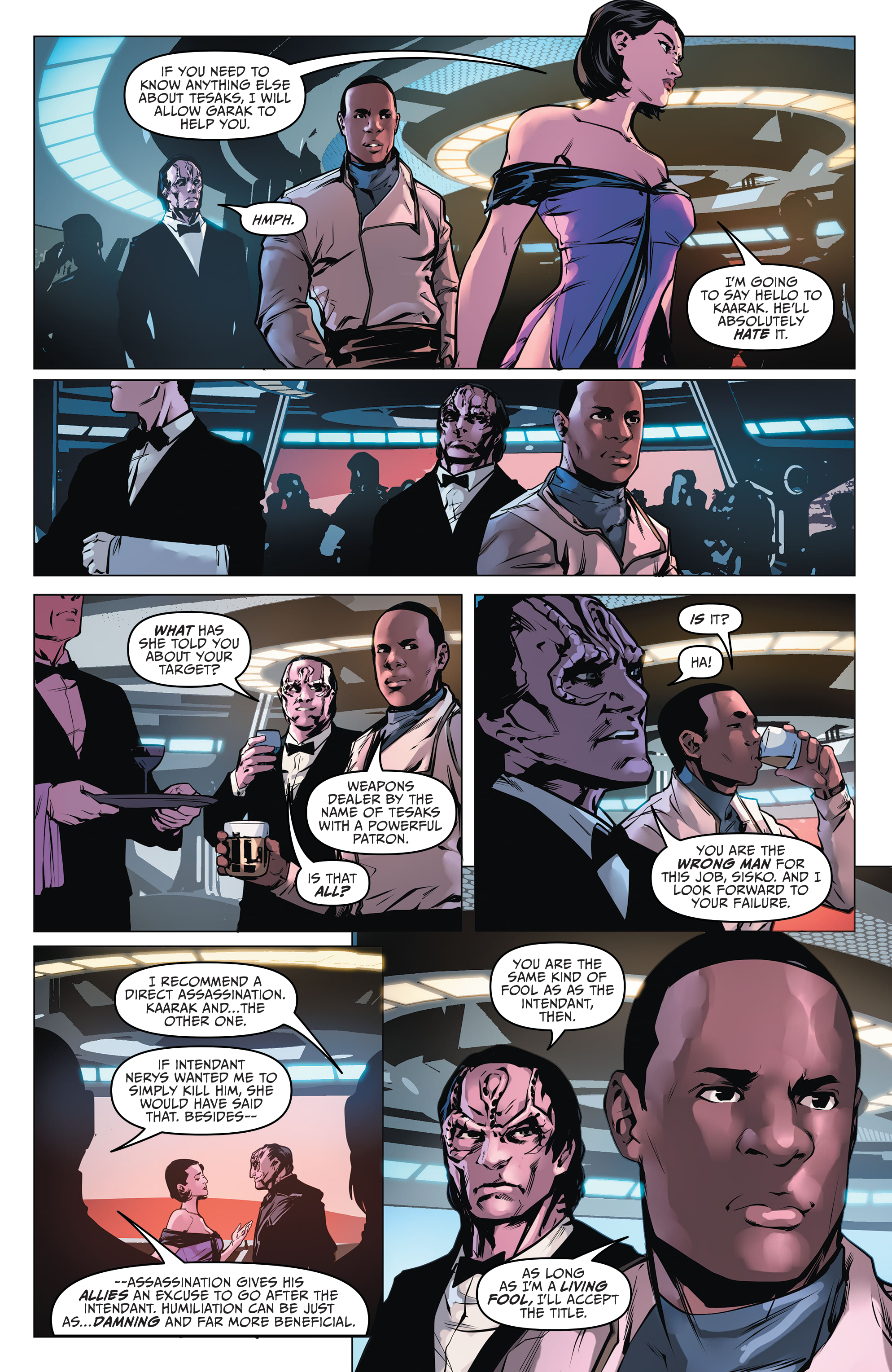 Read online Star Trek: The Mirror War - Sisko comic -  Issue # Full - 8
