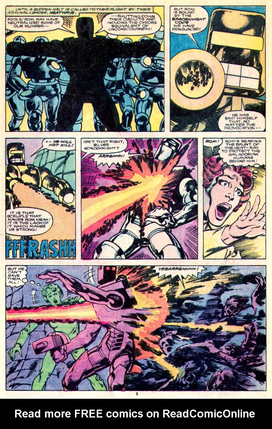 Read online ROM (1979) comic -  Issue #74 - 6