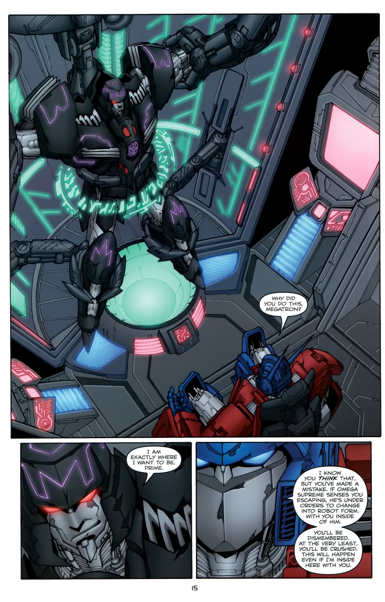 Read online The Transformers (2009) comic -  Issue #18 - 18