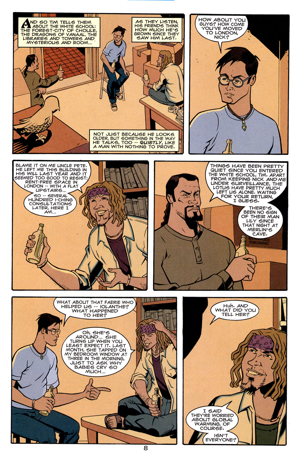 Read online Hunter:  The Age of Magic comic -  Issue #8 - 9
