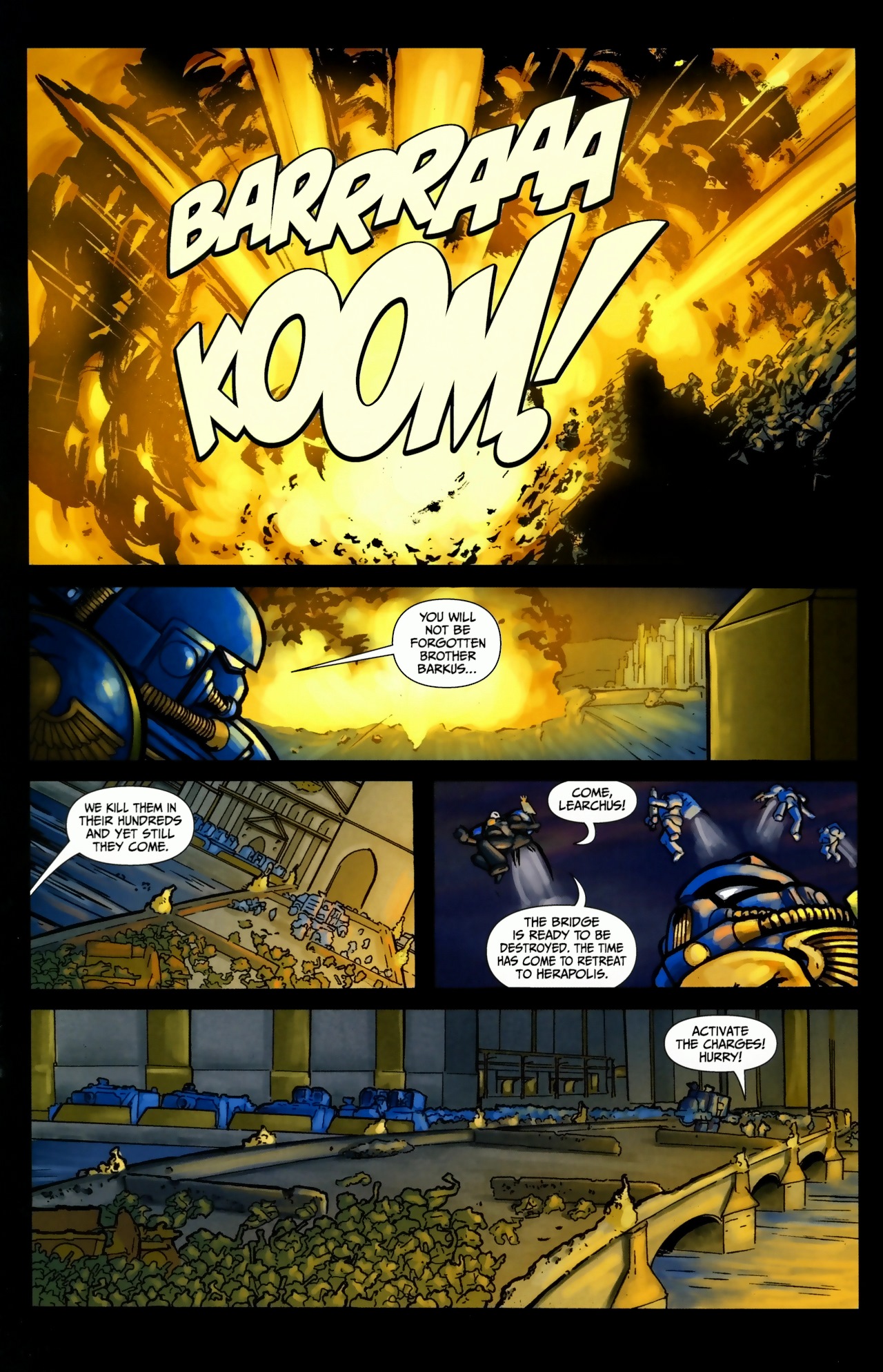 Read online Warhammer 40,000: Defenders of Ultramar comic -  Issue #3 - 22