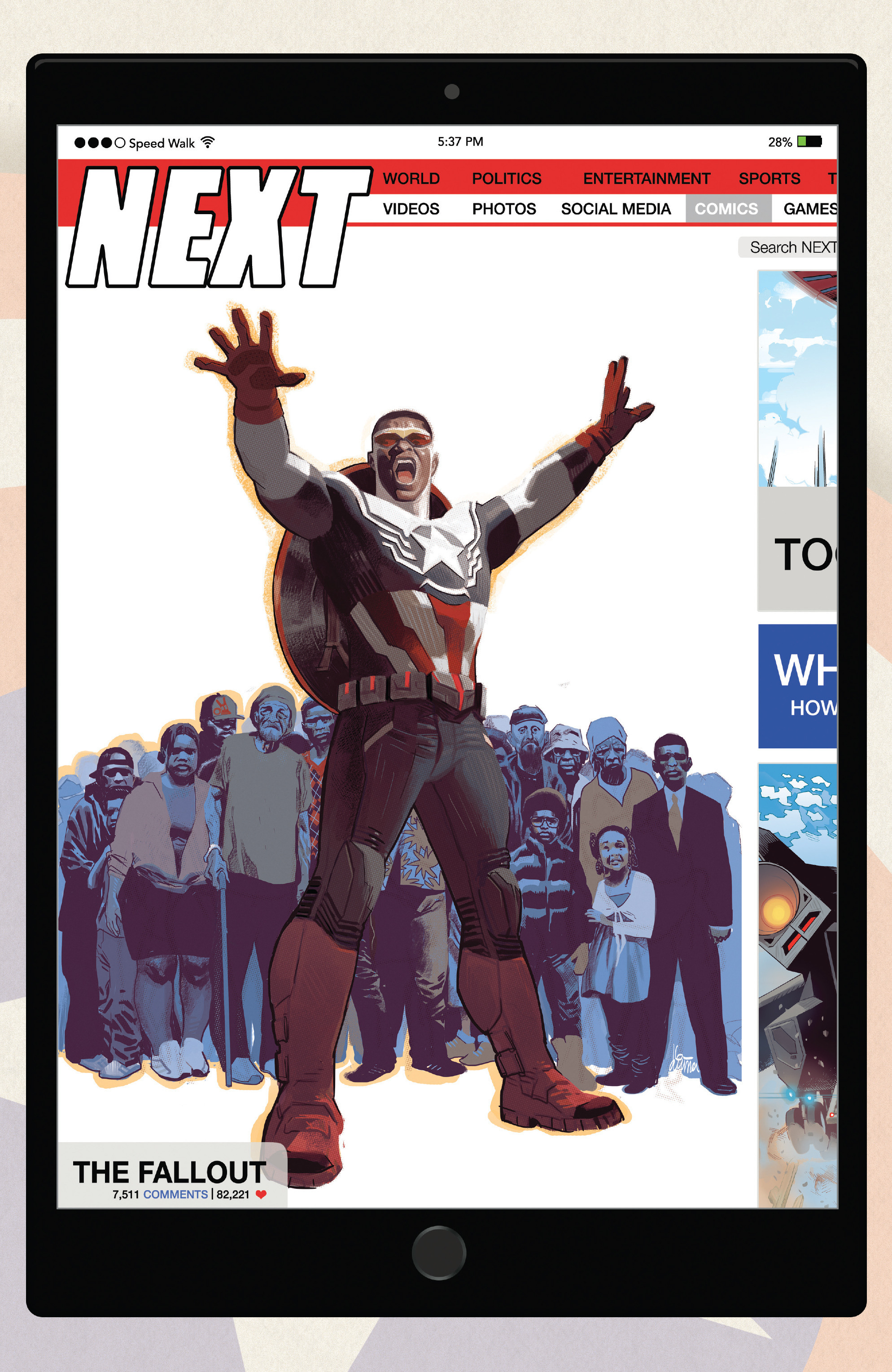 Read online Captain America: Sam Wilson comic -  Issue #19 - 23