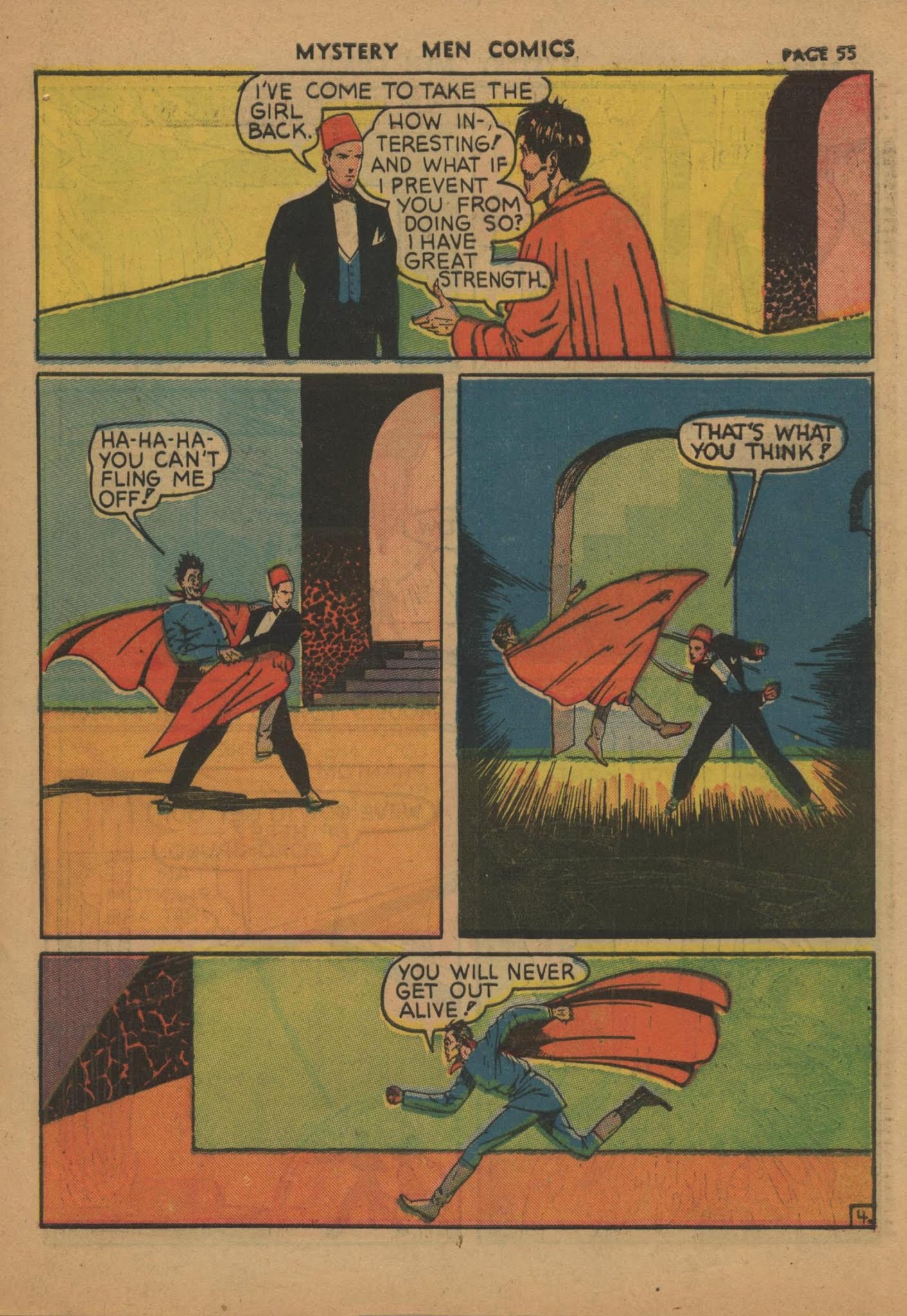 Read online Mystery Men Comics comic -  Issue #9 - 57