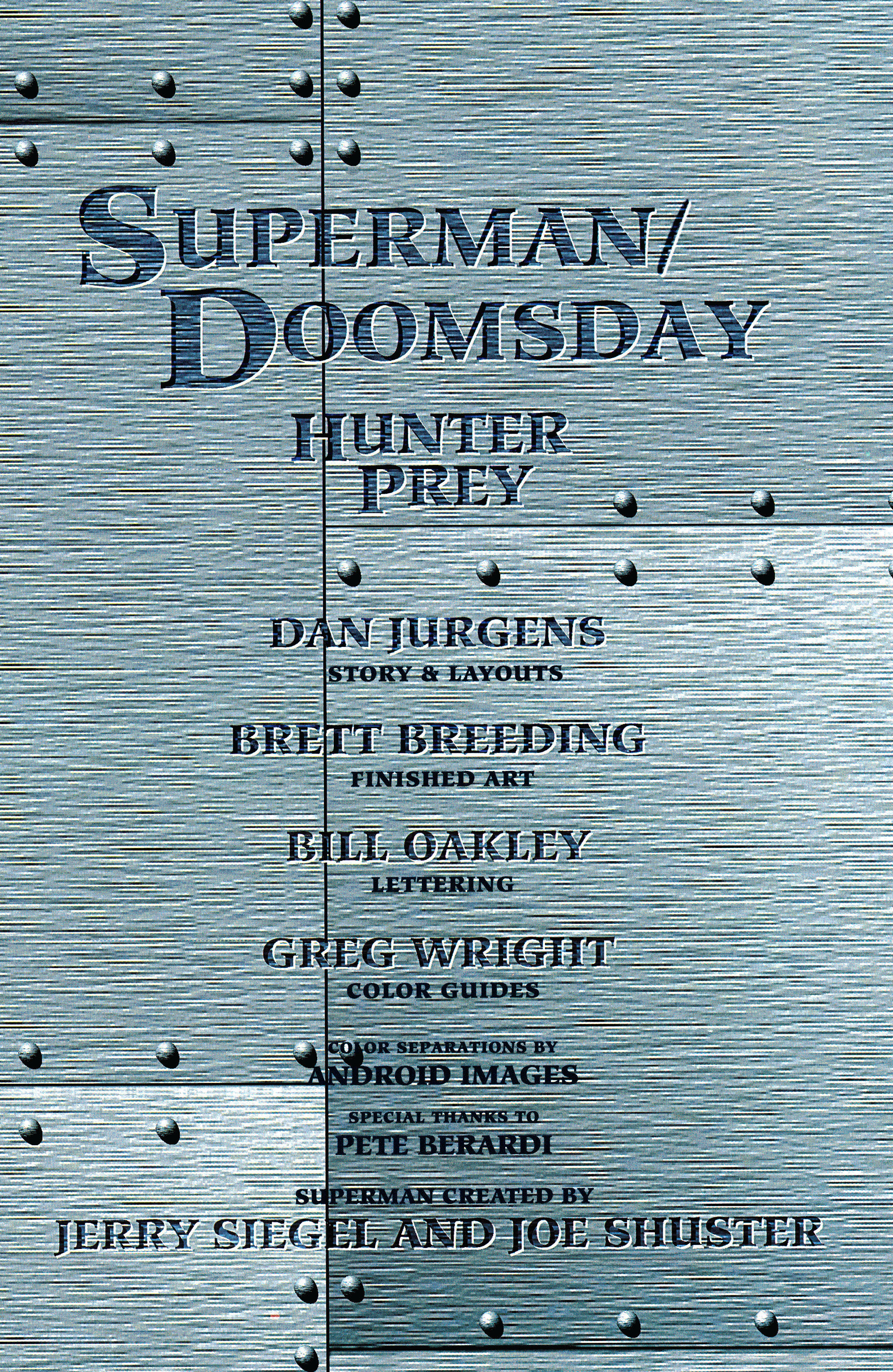 Read online Superman/Doomsday: Hunter/Prey comic -  Issue #2 - 2