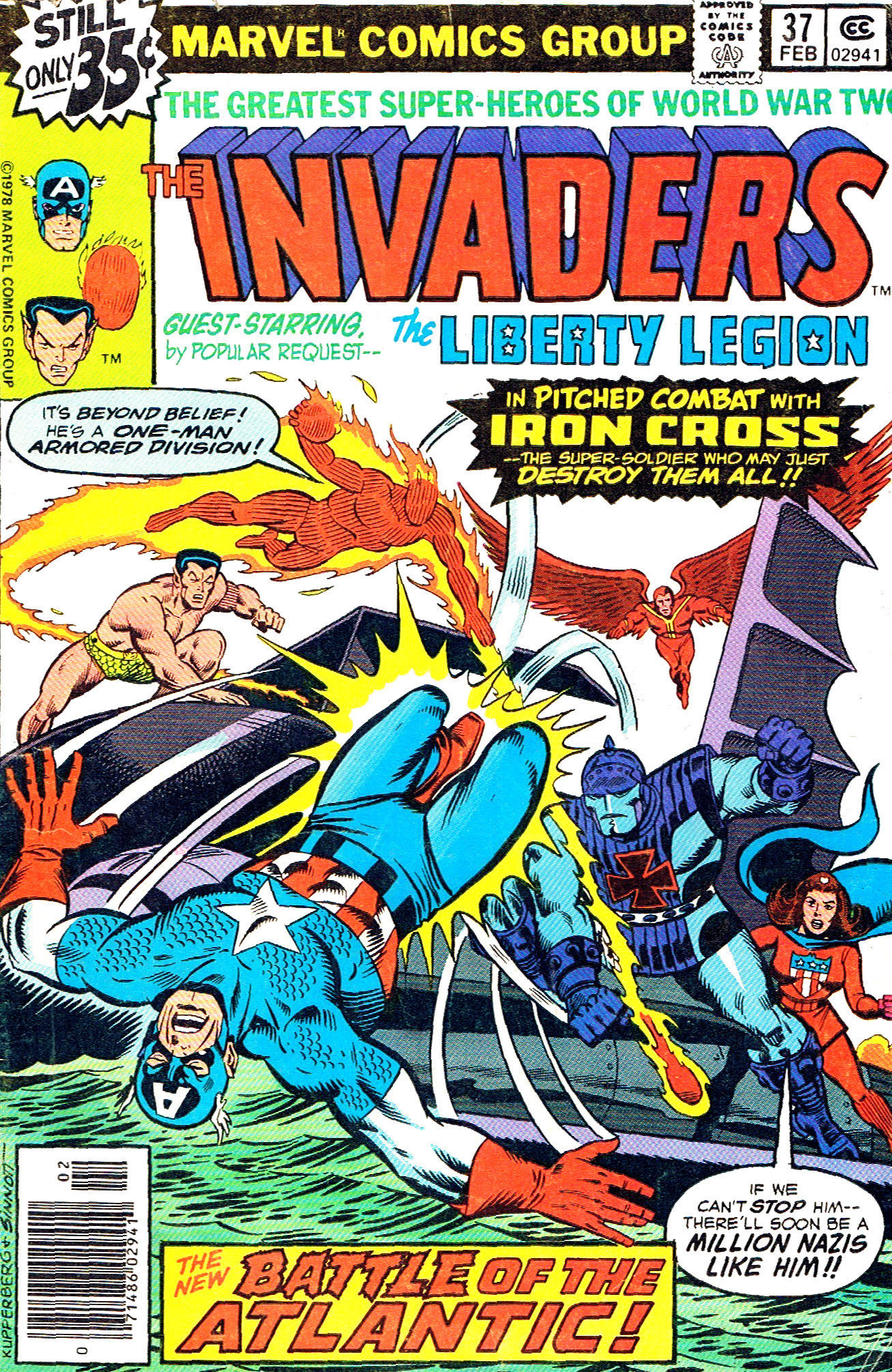 Read online The Invaders (1975) comic -  Issue #37 - 1