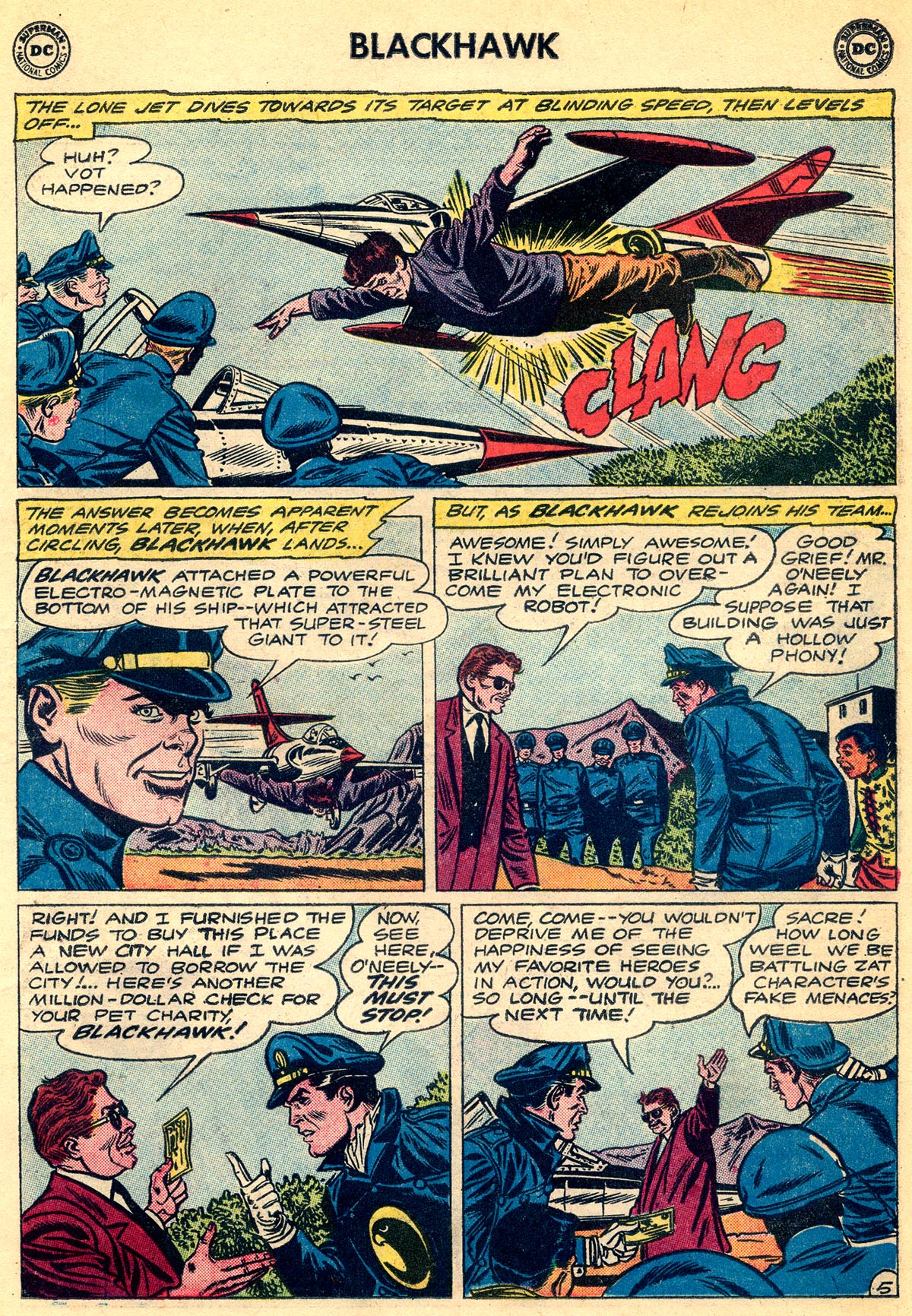 Read online Blackhawk (1957) comic -  Issue #168 - 7