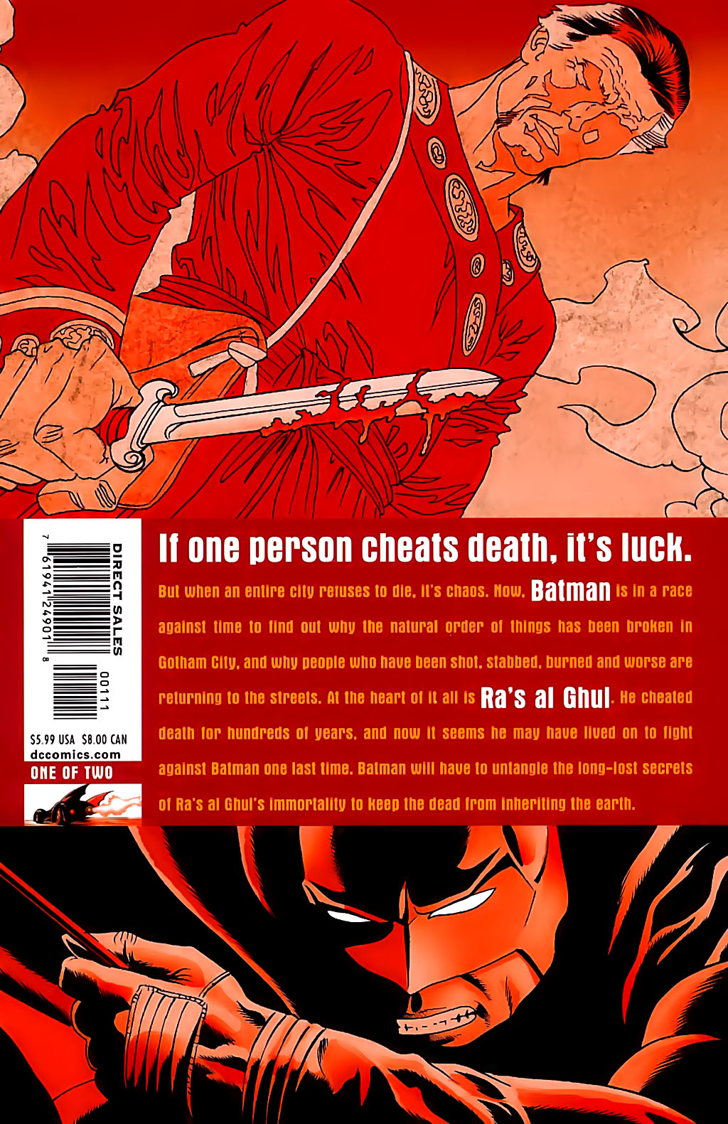 Read online Year One: Batman/Ra's al Ghul comic -  Issue #1 - 52