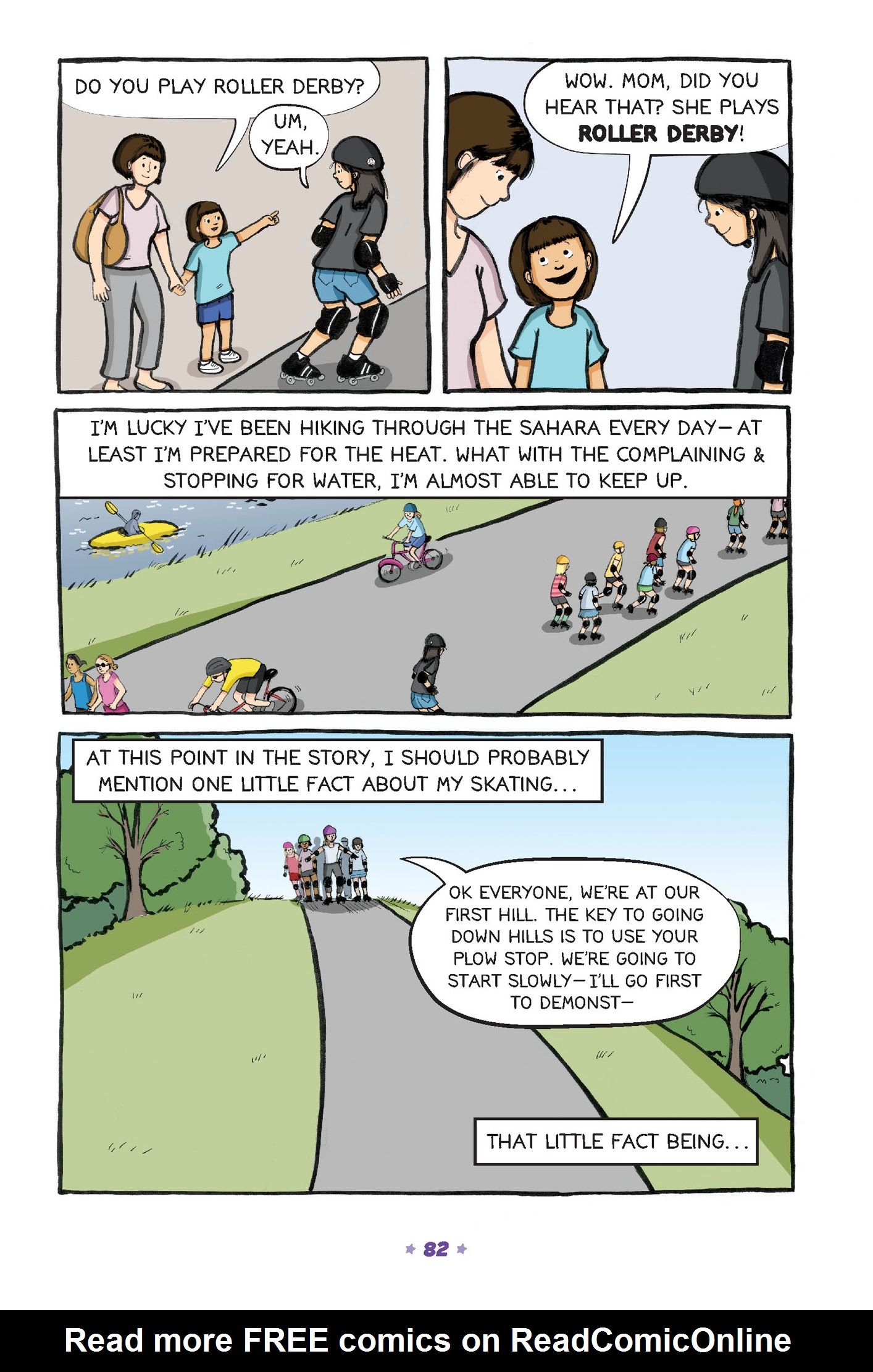 Read online Roller Girl comic -  Issue # TPB (Part 1) - 79