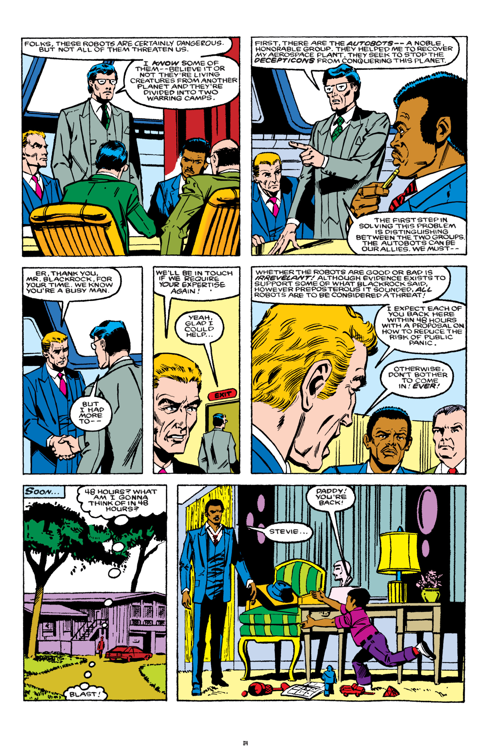 Read online The Transformers Classics comic -  Issue # TPB 2 - 35