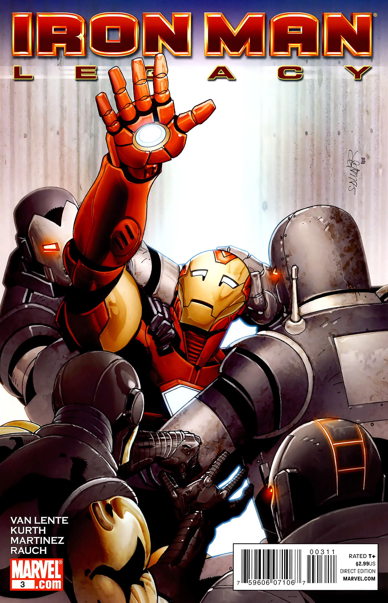 Read online Iron Man: Legacy comic -  Issue #3 - 1