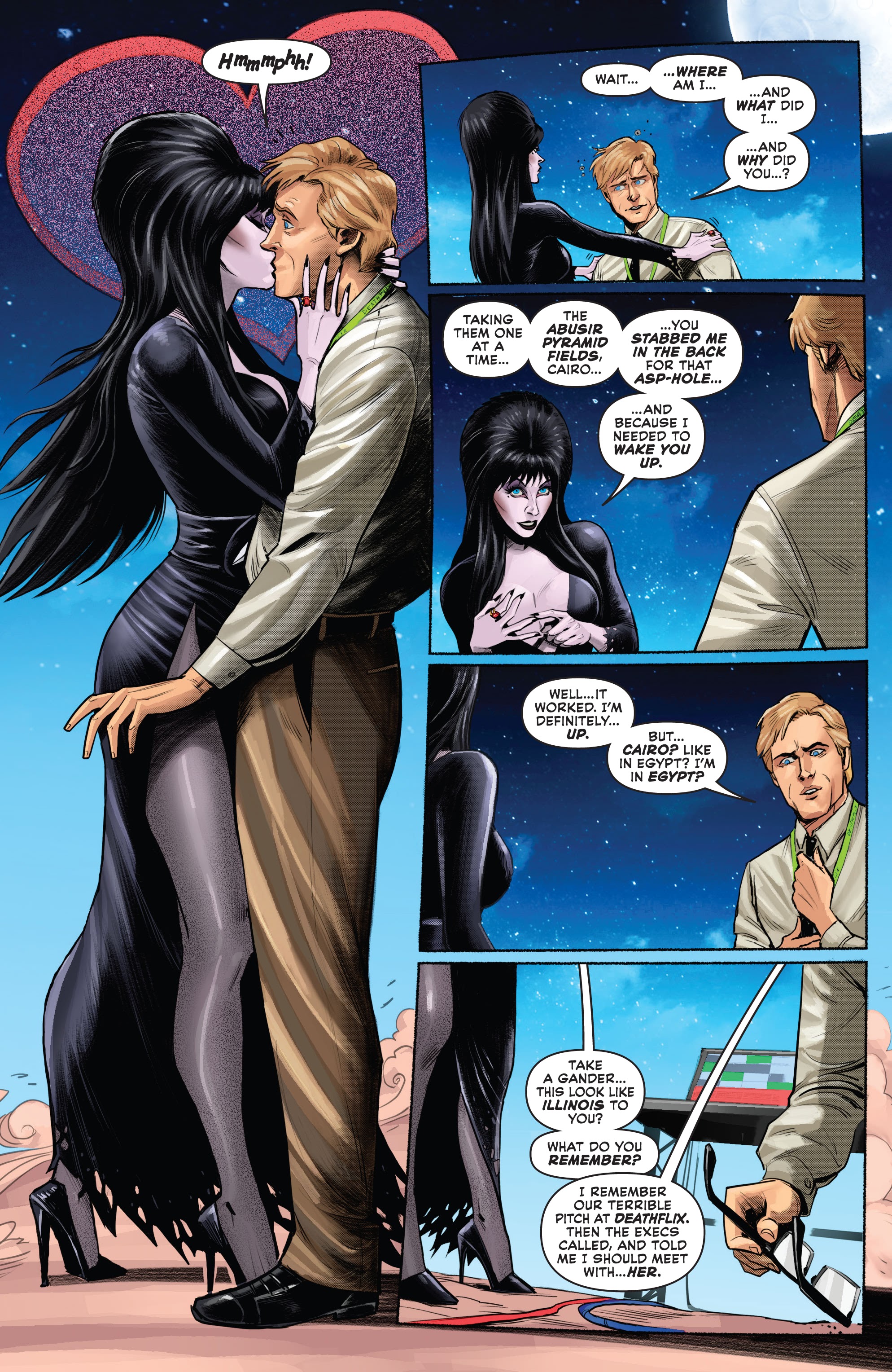 Read online Elvira Meets Vincent Price comic -  Issue #4 - 11