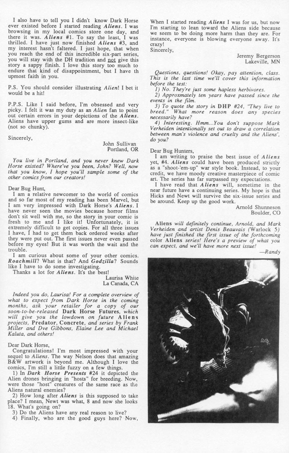 Read online Aliens (1988) comic -  Issue #5 - 29