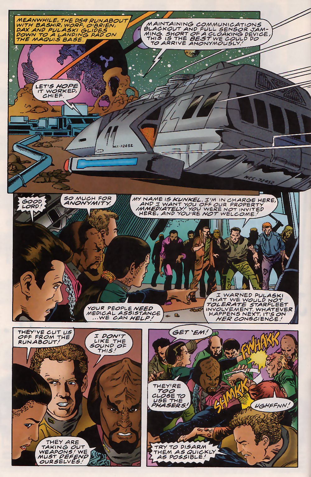 Read online Star Trek: Deep Space Nine (1996) comic -  Issue #4 - 8