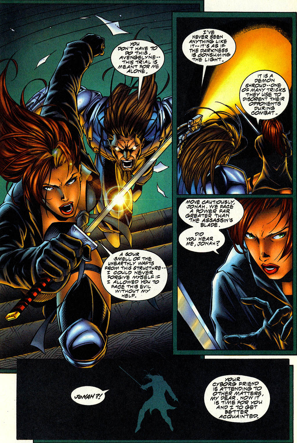 Read online Avengelyne (1996) comic -  Issue #5 - 12