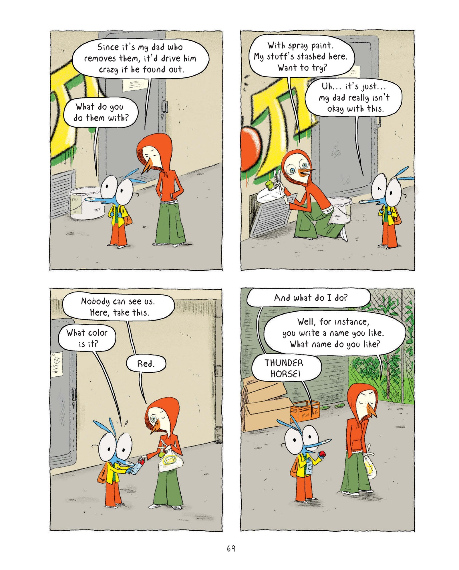 Read online Ariol comic -  Issue # TPB 4 - 70