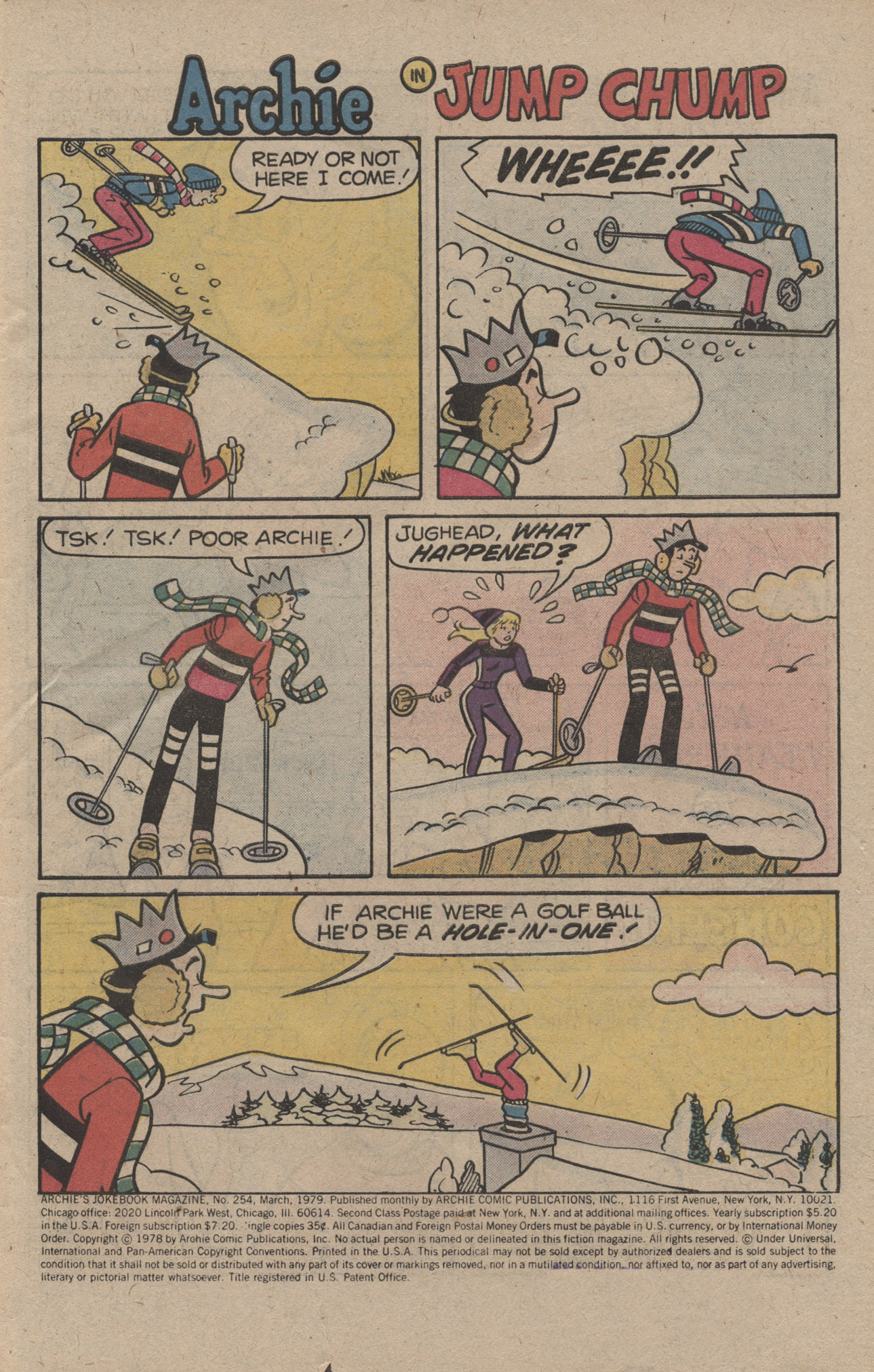 Read online Archie's Joke Book Magazine comic -  Issue #254 - 3