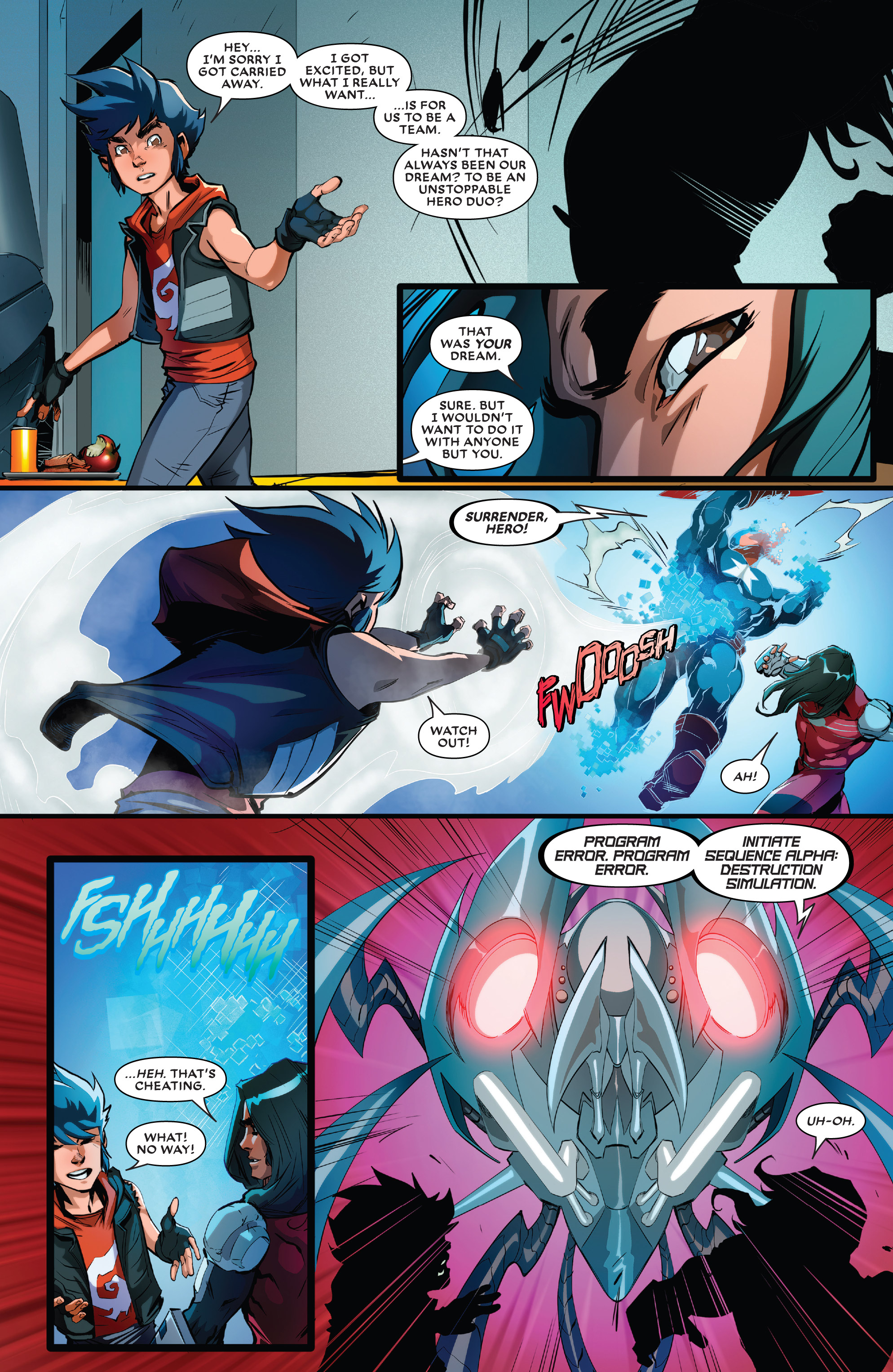 Read online Future Fight Firsts: Luna Snow comic -  Issue #Future Fight Firsts White Fox - 30