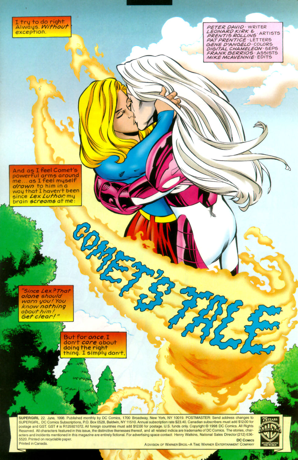 Read online Supergirl (1996) comic -  Issue #22 - 2